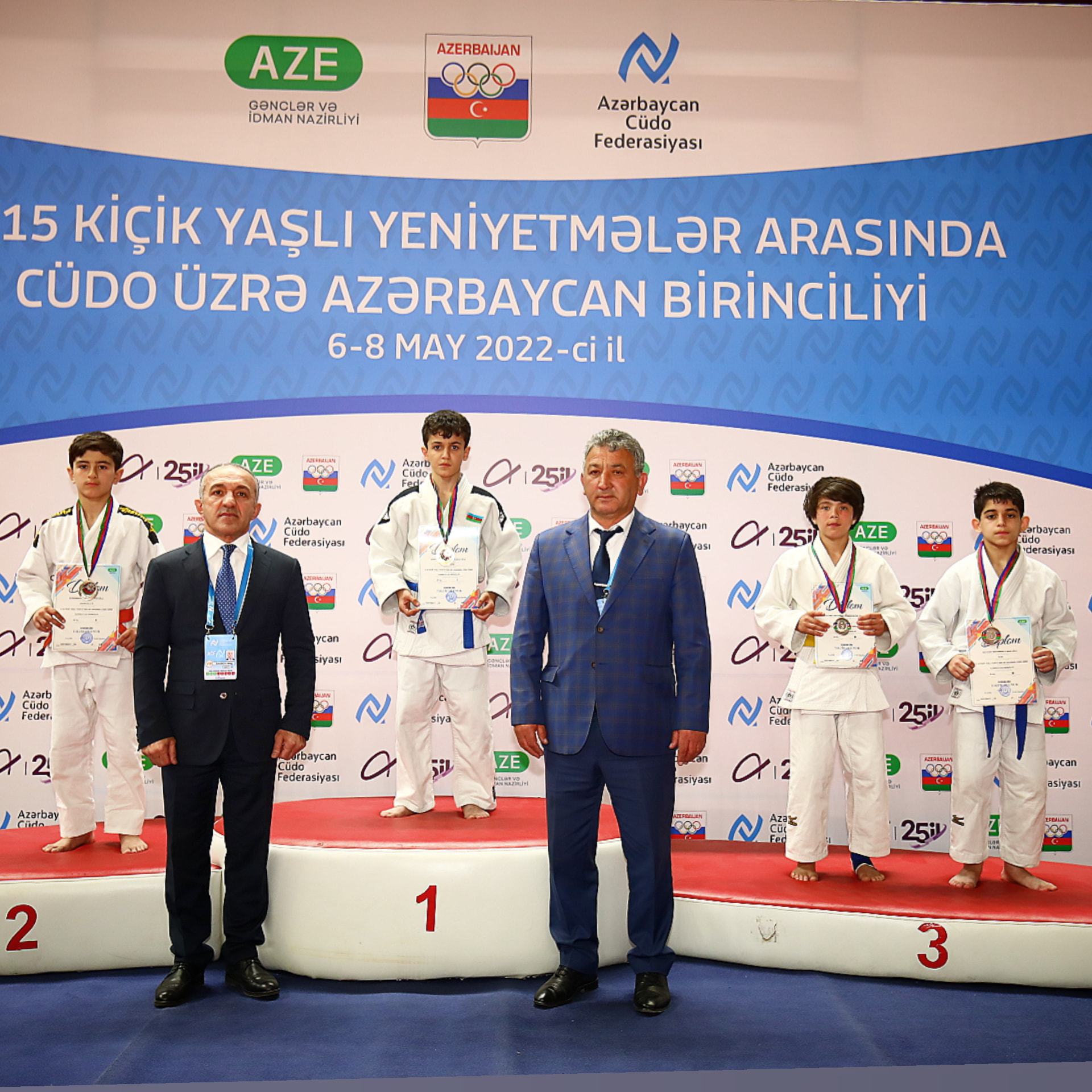 U-15 kiçik yaşlı yeniyetmə cüdoçuların Azərbaycan birinciliyinin ikinci yarış gününə yekun vurulub
