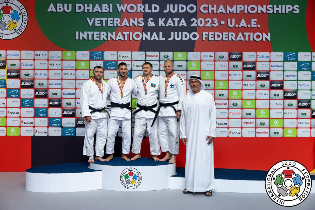 Azərbaycanın veteran cüdoçuları dünya çempionatının ikinci günündə 4 medal qazandı