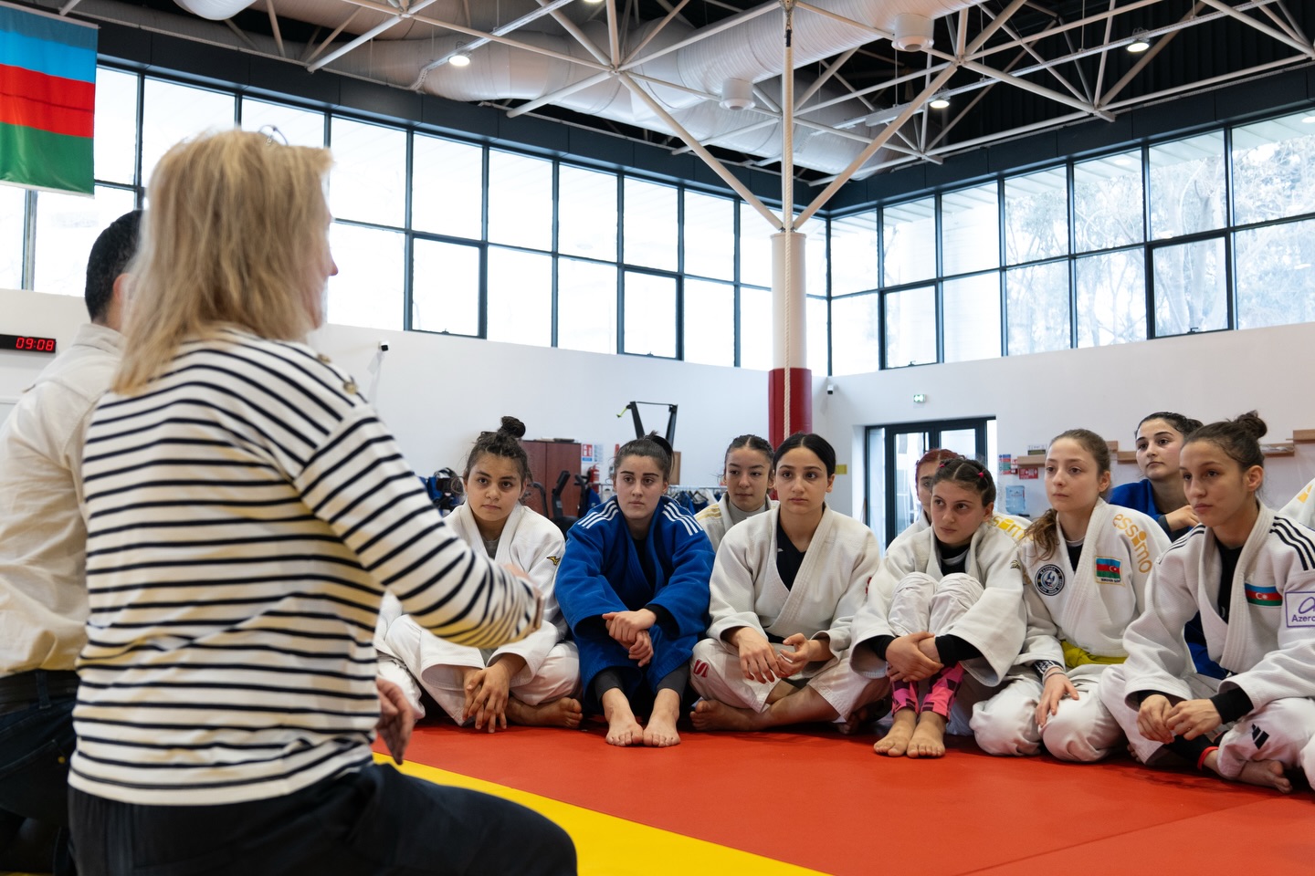 Educational Session Held for Azerbaijan’s Cadet Girls’ National Team