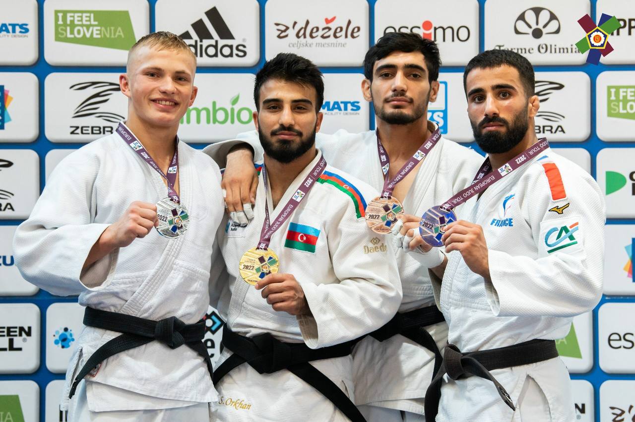 Cüdoçularımız Avropa Kubokunun ilk günündə 3 qızıl, 2 gümüş və 1 bürünc medal qazandı