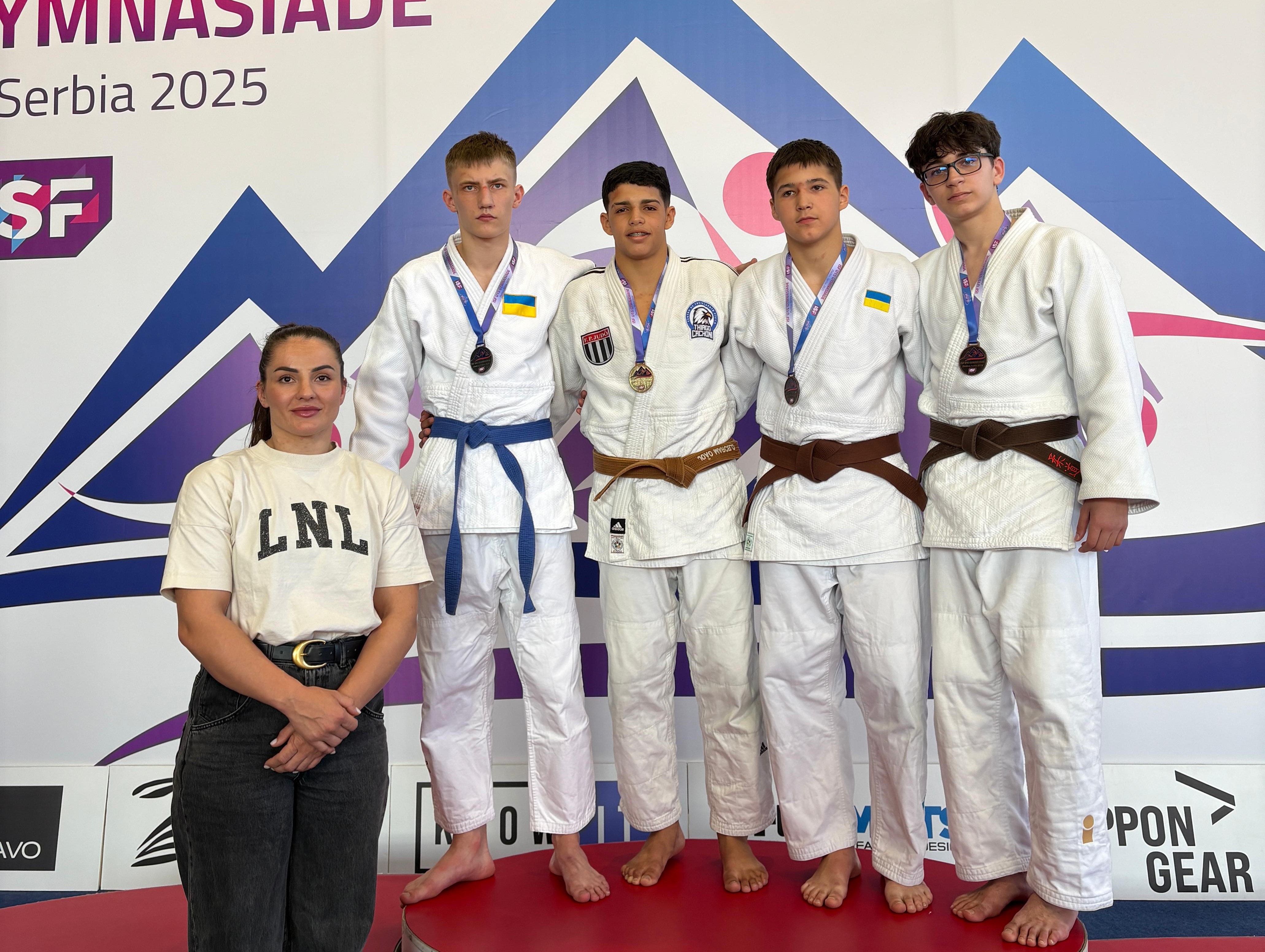 Gimnaziadanın ilk günündə 1 qızıl, 3 bürünc medal qazandıq