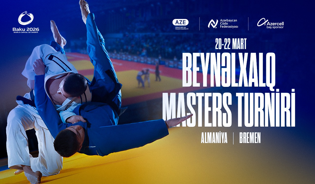 Beynəlxalq Masters Turnirində 53 cüdoçumuz mübarizə aparacaq