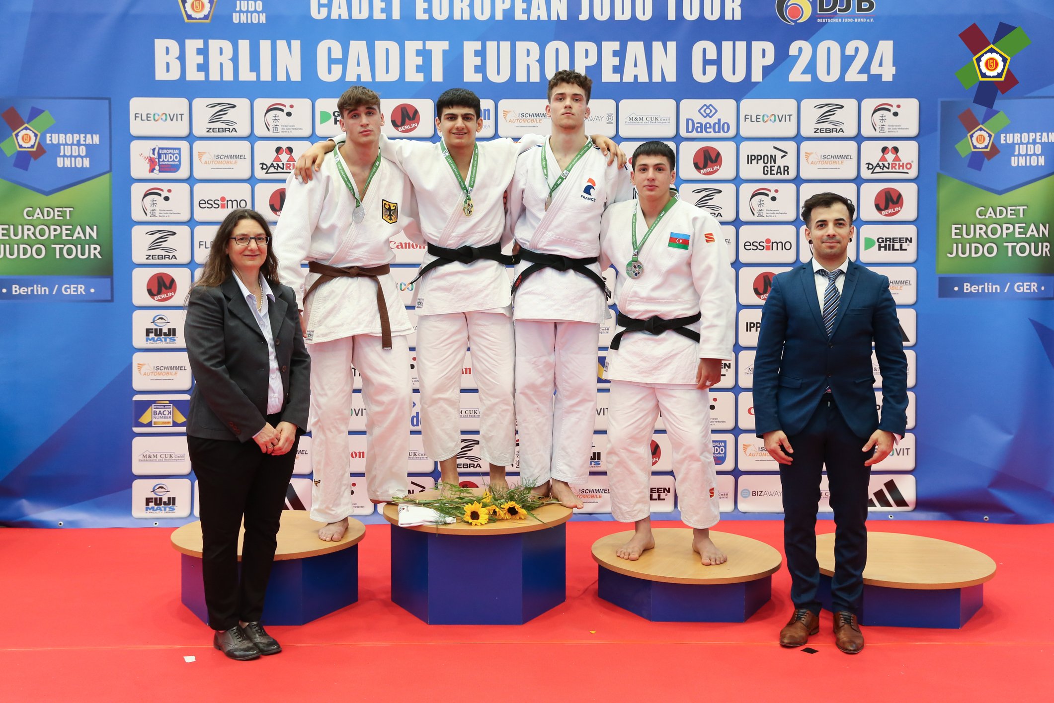Cüdoçularımız Berlin Avropa Kubokunda birinci yeri tutdu