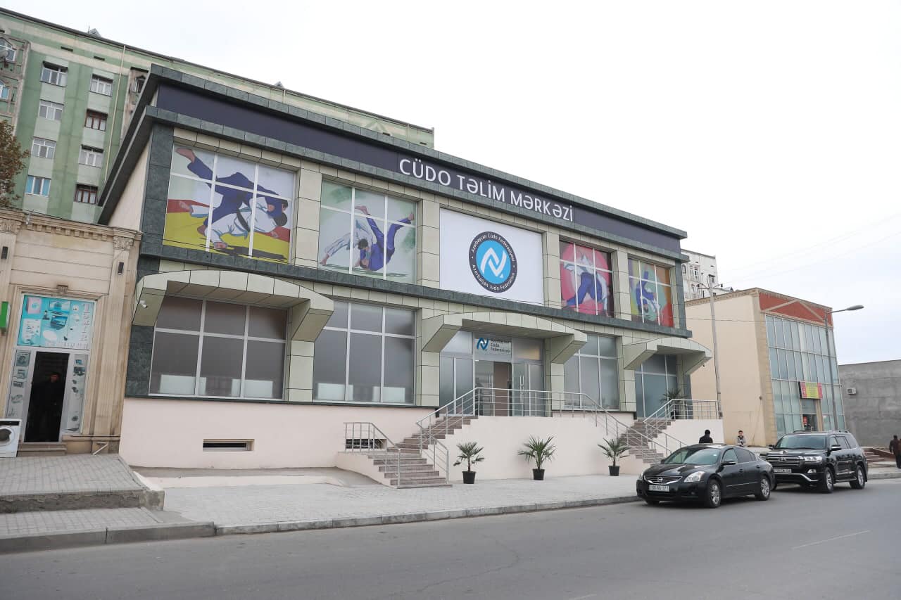 Gəncədə cüdo təlim mərkəzinə baxış keçirilib