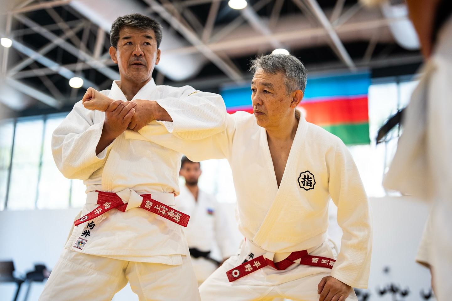 Kodokan ustadlarının kime-no-kata seminarı davam edir