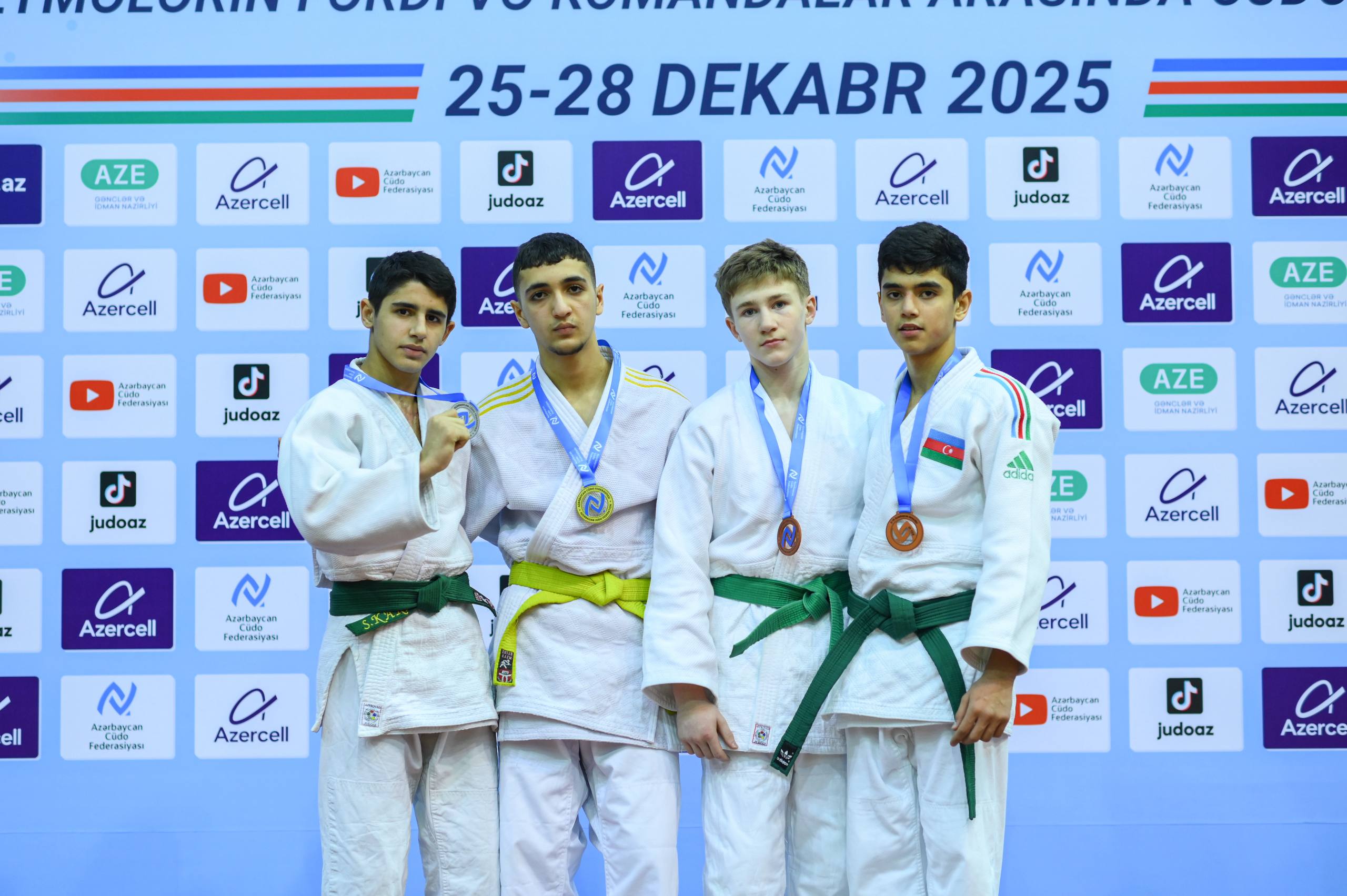 U-14 Azərbaycan birinciliyində fərdi mübarizələr başa çatıb