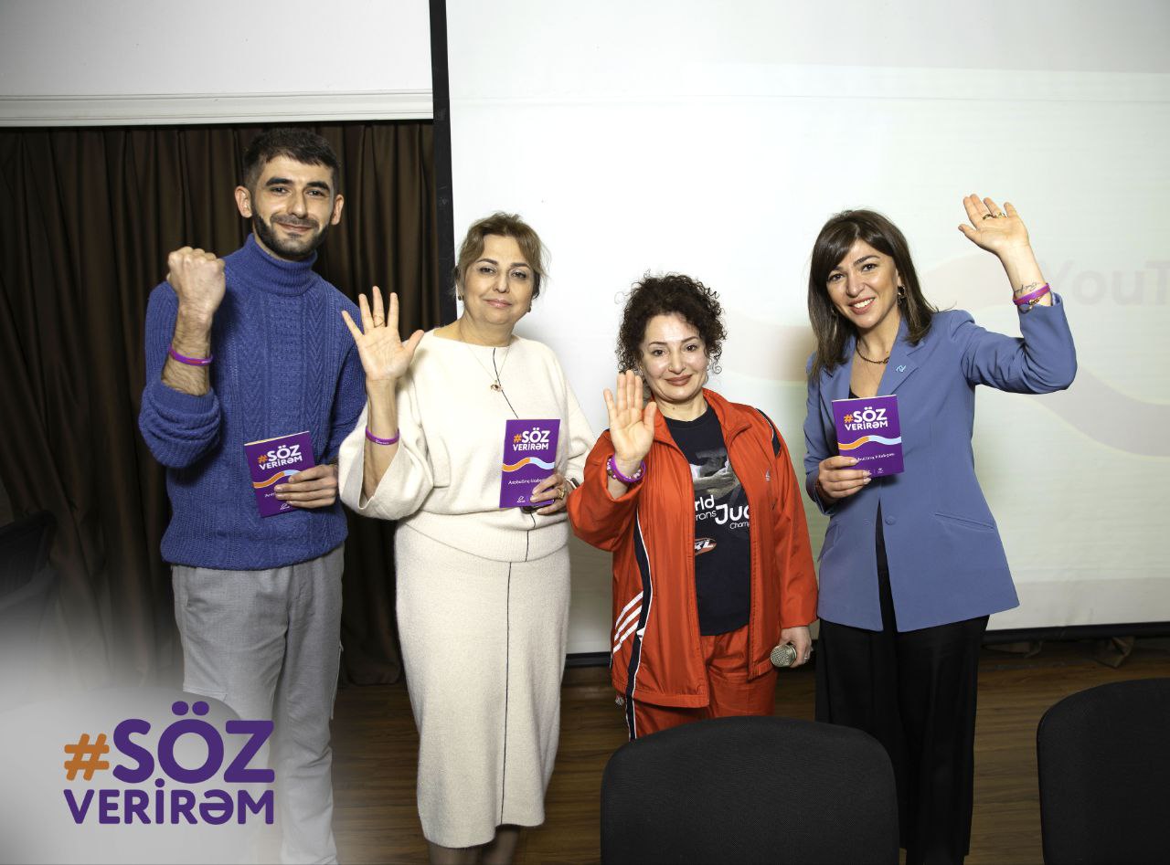 “Söz verirəm” kampaniyası 6 nömrəli məktəbdə