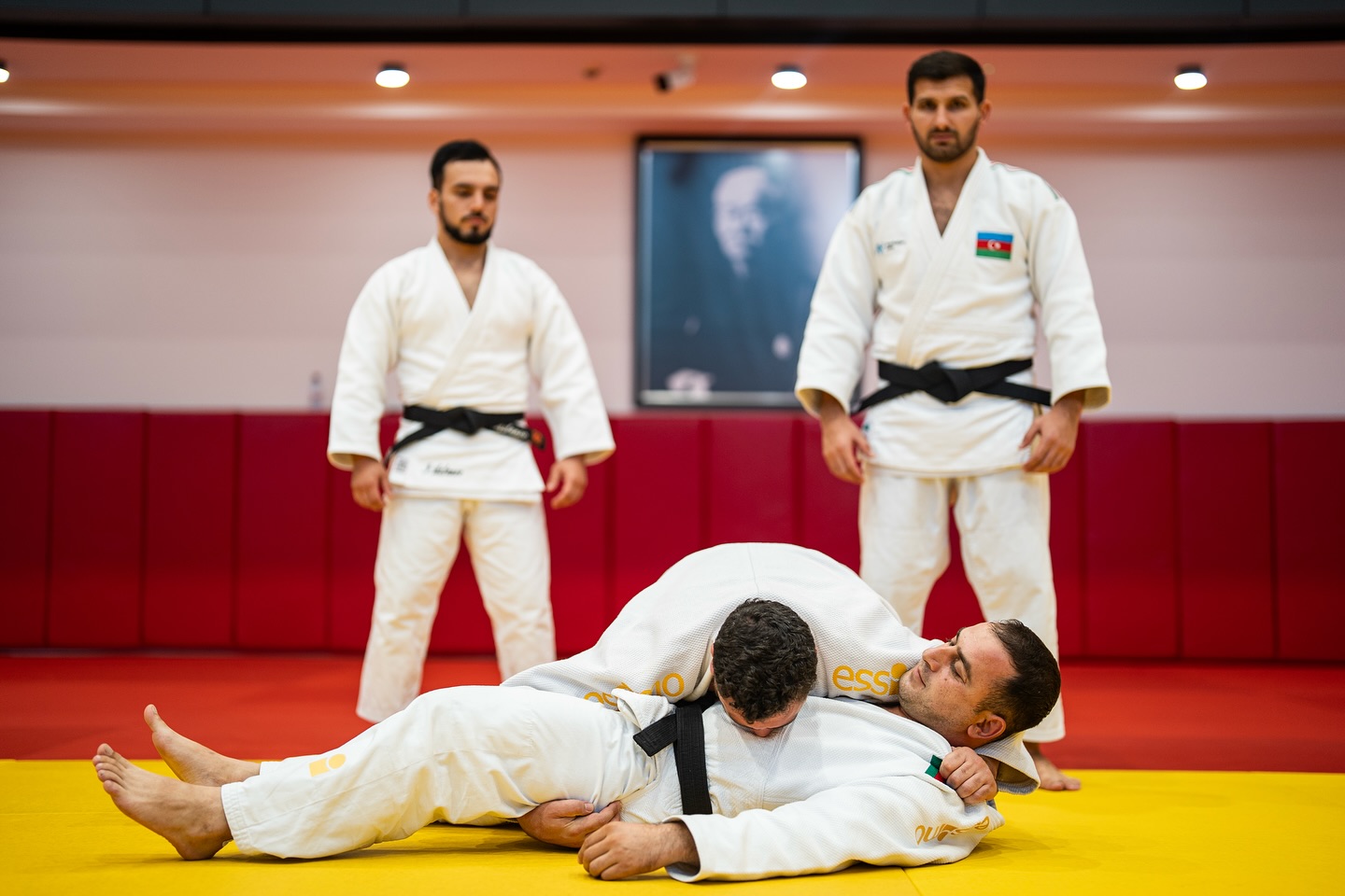 Peşəkar inkişaf proqramında “osaekomi-waza” seminarı baş tutub