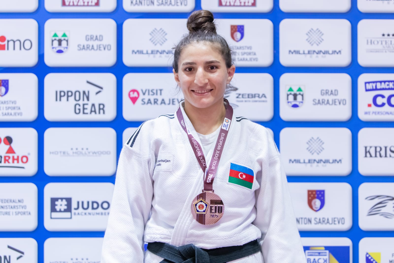Günel Həsənli Sarayevo Avropa Kubokunda bürünc medal qazandı