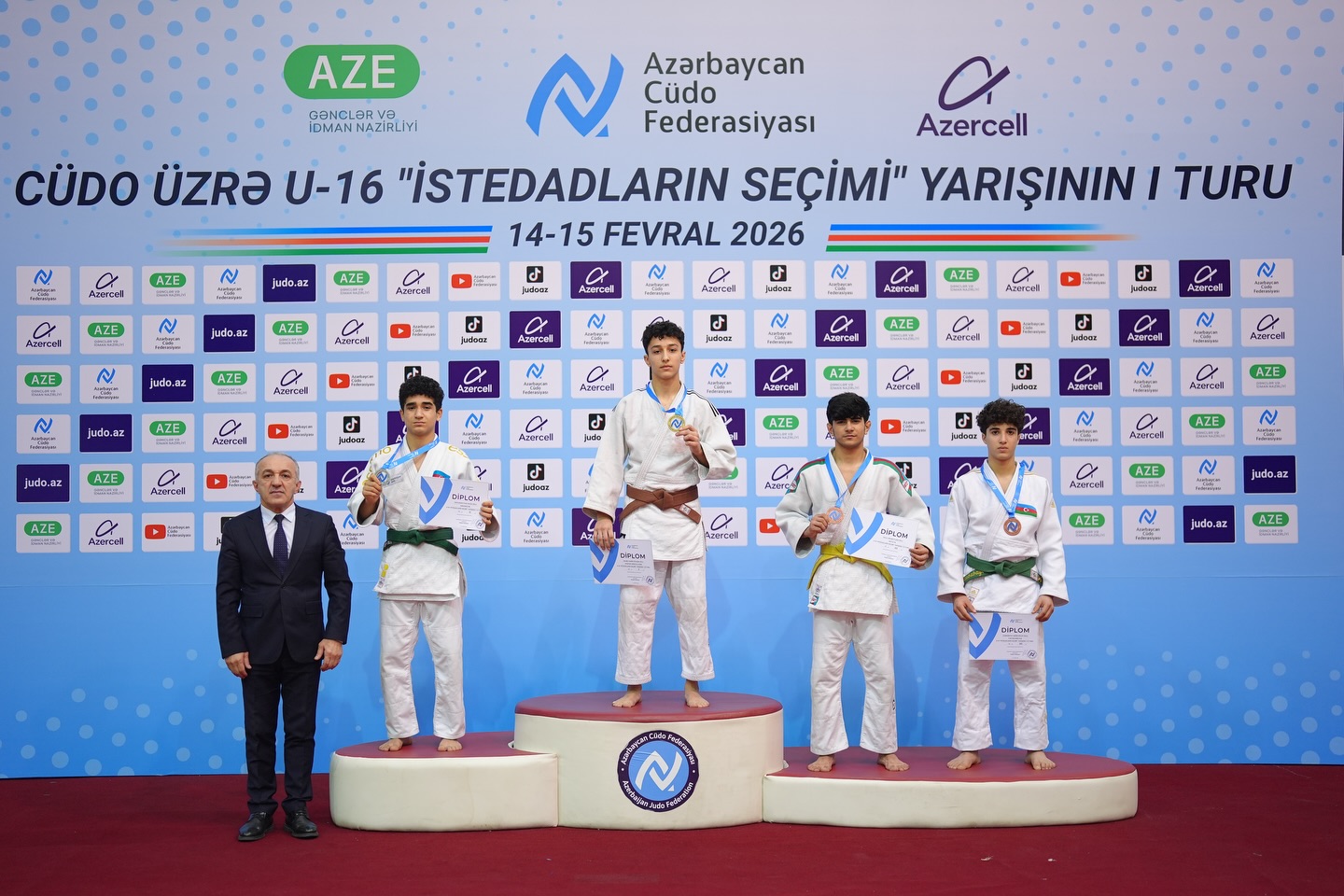 U-16 yeniyetmələr arasında “İstedadların seçimi” yarışının I turu başa çatıb