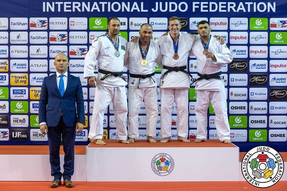 Veteran cüdoçularımız Dünya çempionatının ikinci günündə 7 medal qazandı