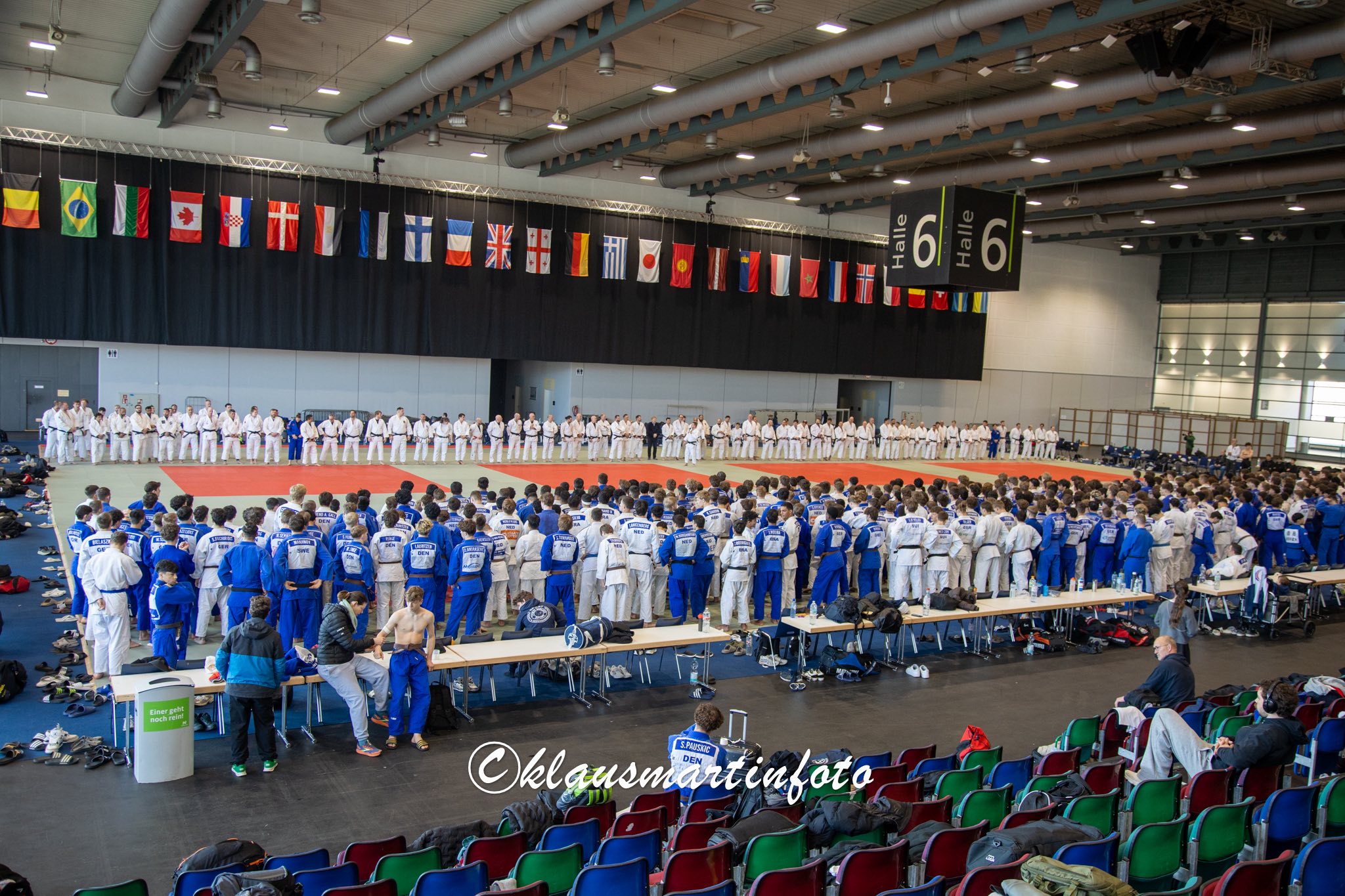 Cadet and junior judoka take part in training camp in Bremen