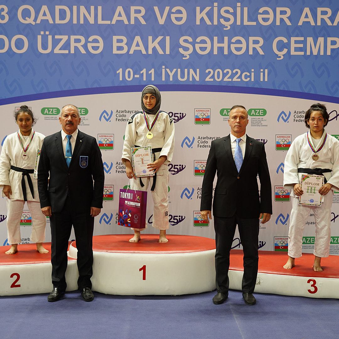 U-23 qadın və kişi cüdoçular arasında cüdo üzrə Bakı şəhər çempionatına yekun vurulub