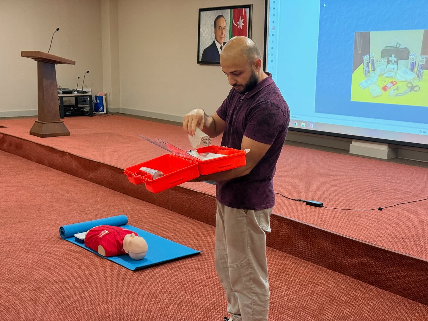 Cüdo məşqçiləri üçün Goranboyda növbəti seminar keçirilib