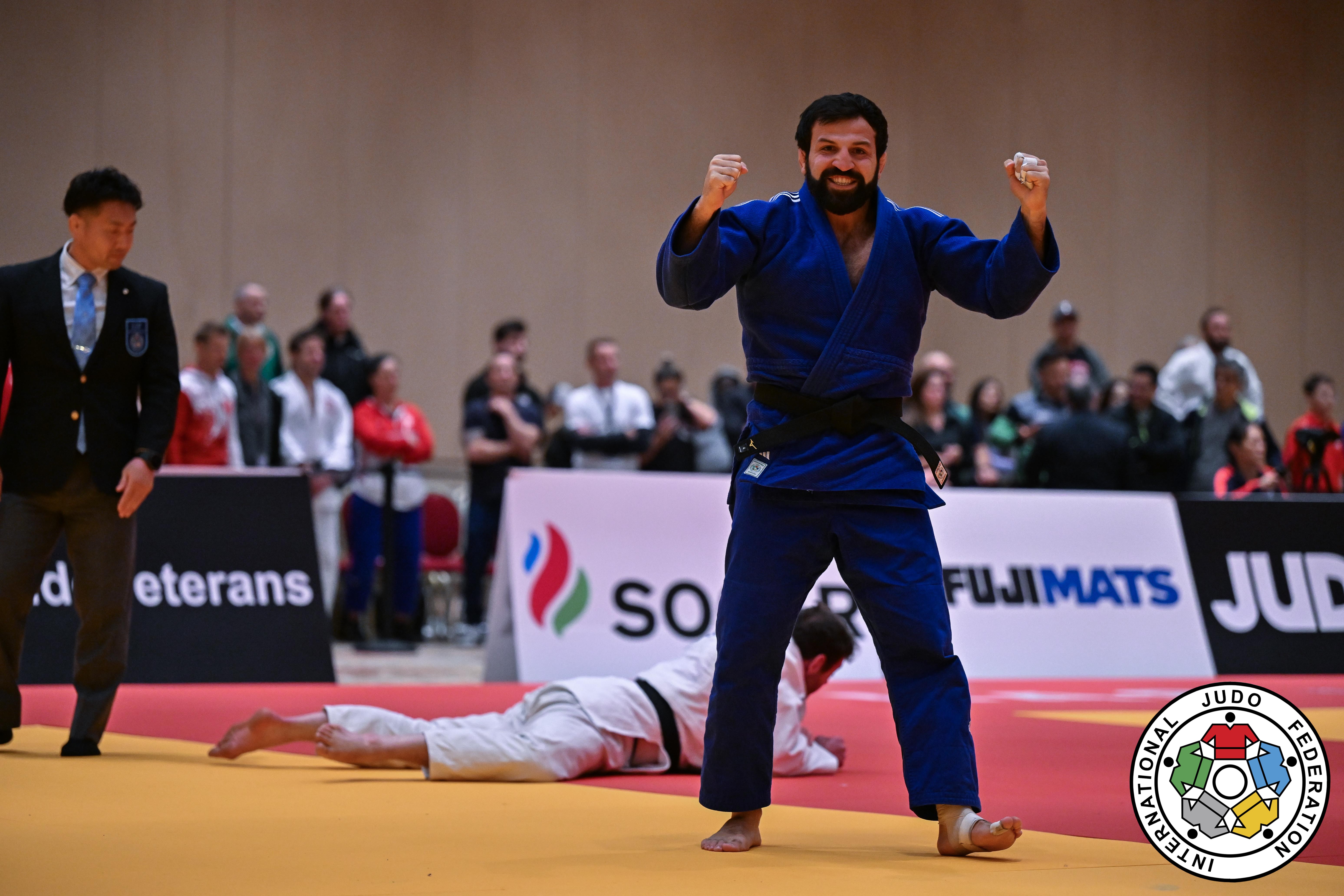Veteranlar arasında dünya çempionatının ikinci günündə Azərbaycan cüdoçuları 1 qızıl və 1 bürünc medal qazandı