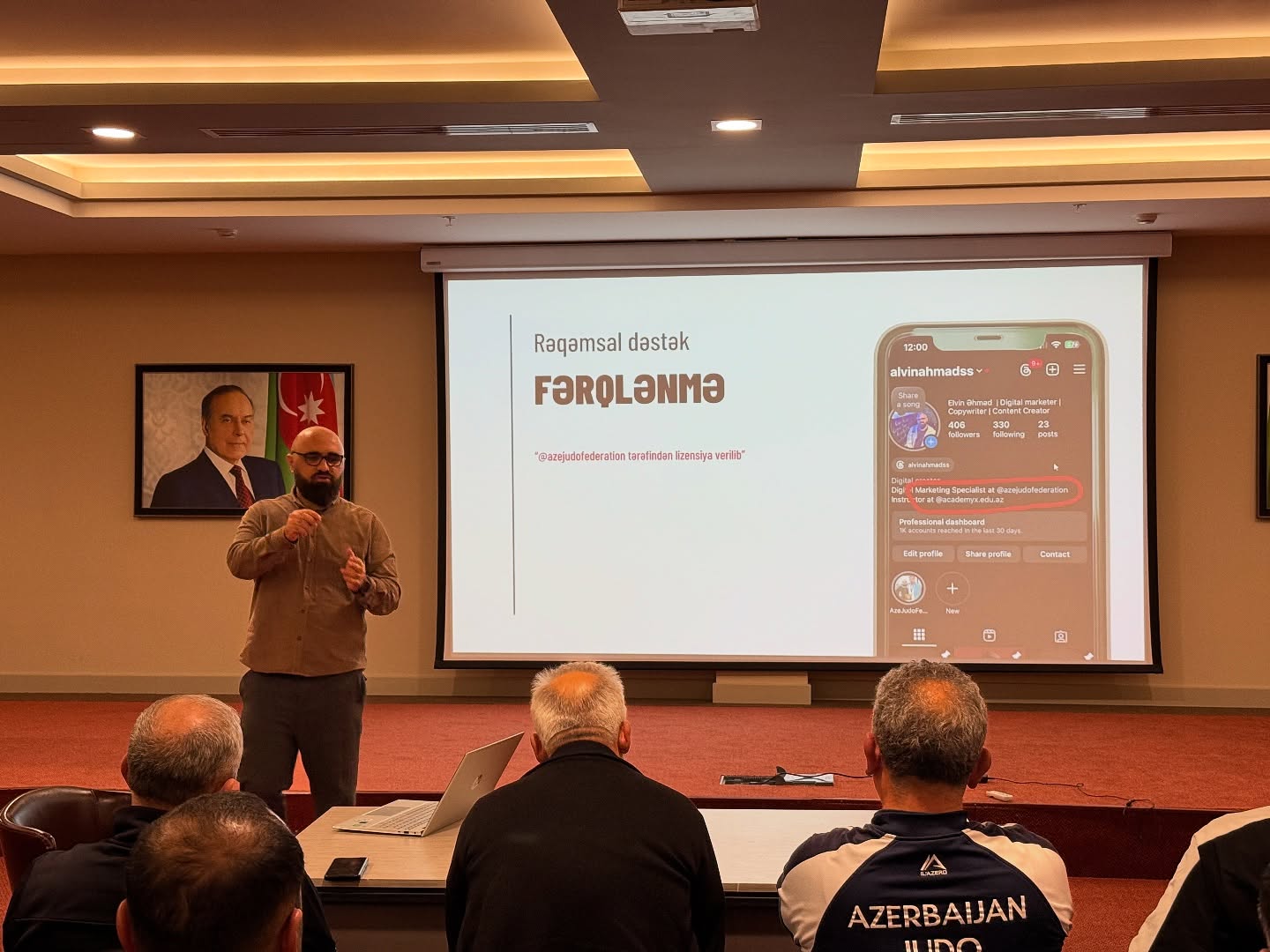 Cüdo məşqçiləri üçün Goranboyda növbəti seminar keçirilib