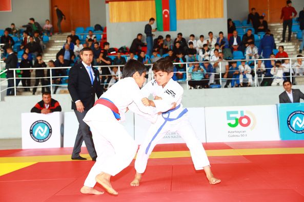 Ağdam şəhərində U-15 və U-18 yeniyetmələr arasında cüdo üzrə region birinciliyi keçirilib