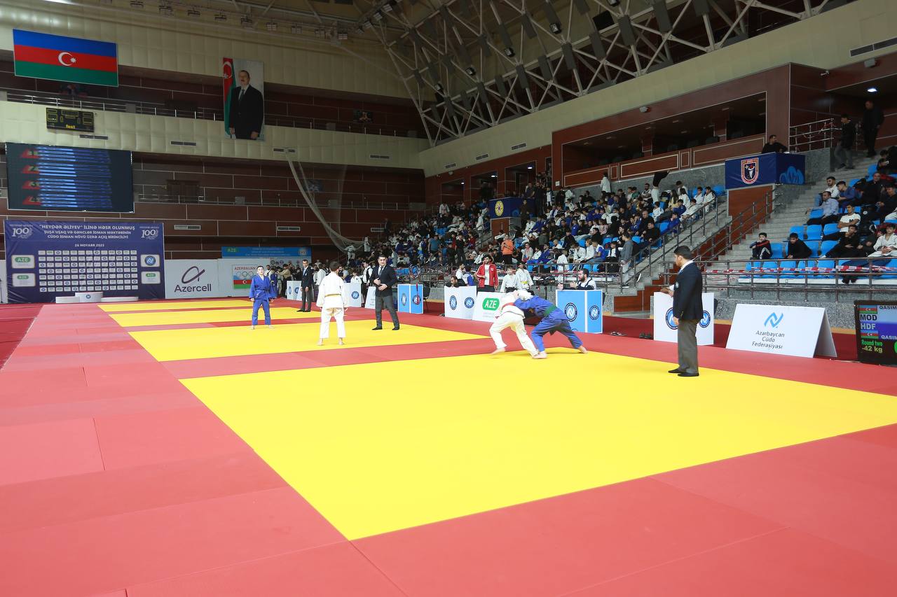 “Heydər Əliyev” ilinə həsr olunan U-11 yeniyetmələr arasında cüdo üzrə Açıq Birincilik keçirilib
