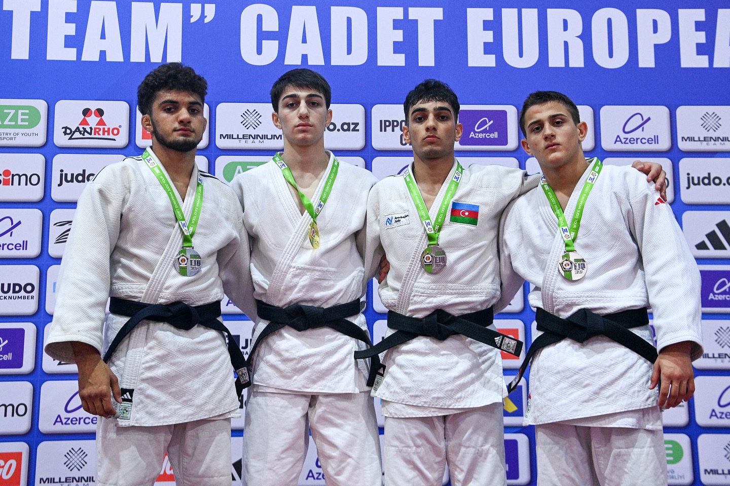 Qubada Avropa Kubokuna uğurlu start: Azərbaycan cüdoçularından 12 medal