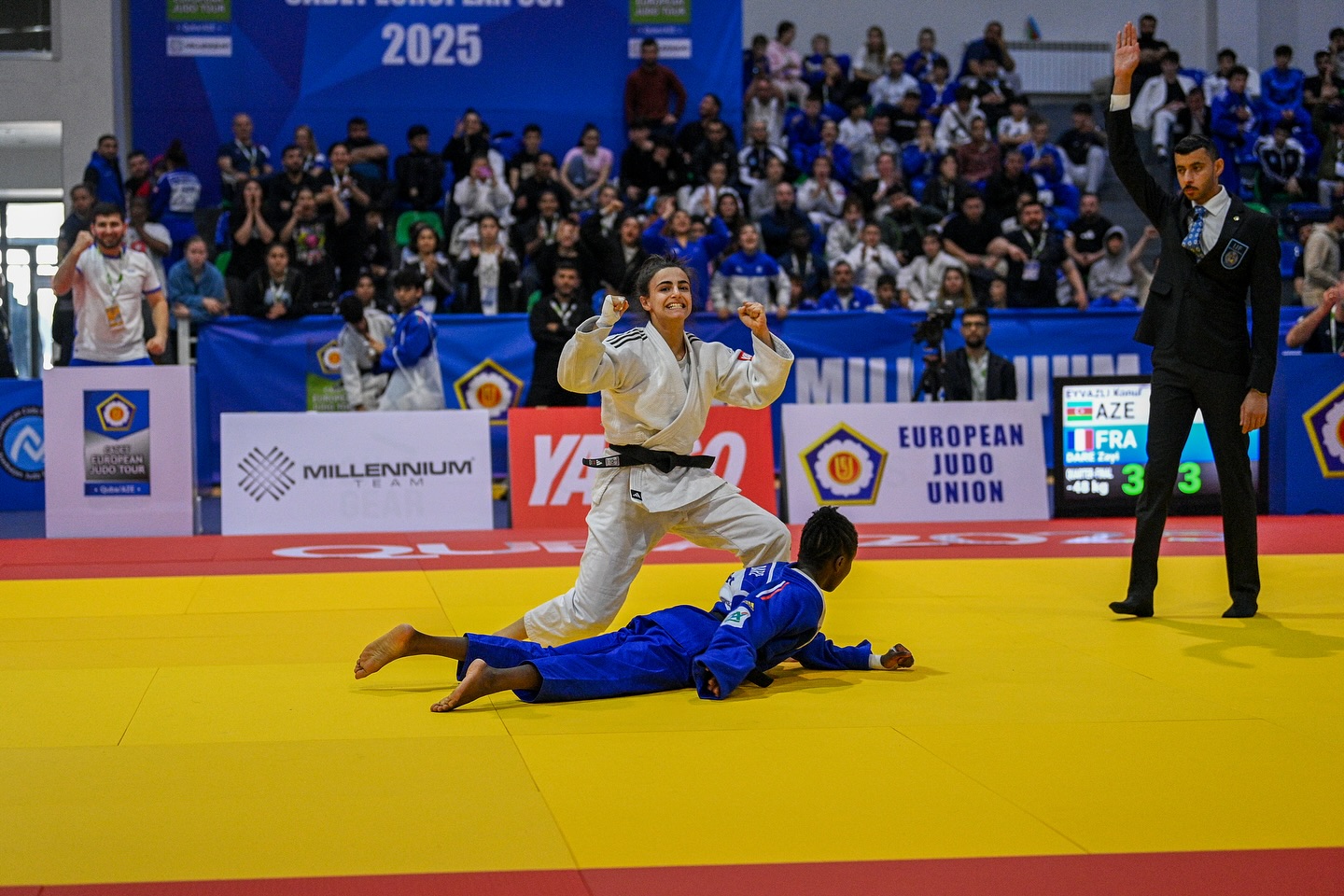 Qubada Avropa Kubokuna uğurlu start: Azərbaycan cüdoçularından 12 medal