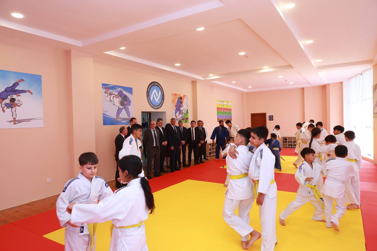 Ağdaş və Kürdəmirdə cüdo zallarının açılışı baş tutub