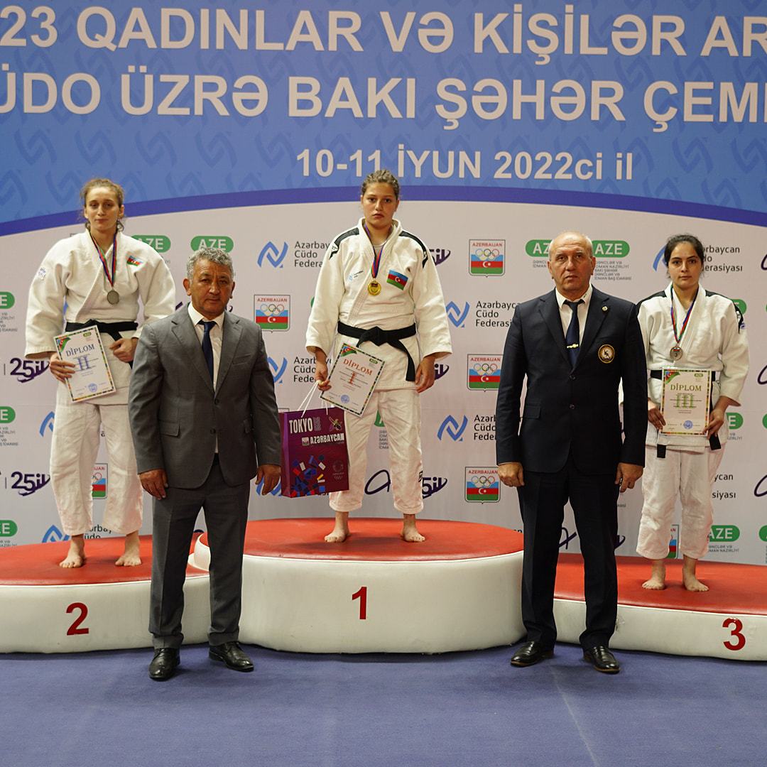 U-23 qadın və kişi cüdoçular arasında cüdo üzrə Bakı şəhər çempionatına yekun vurulub