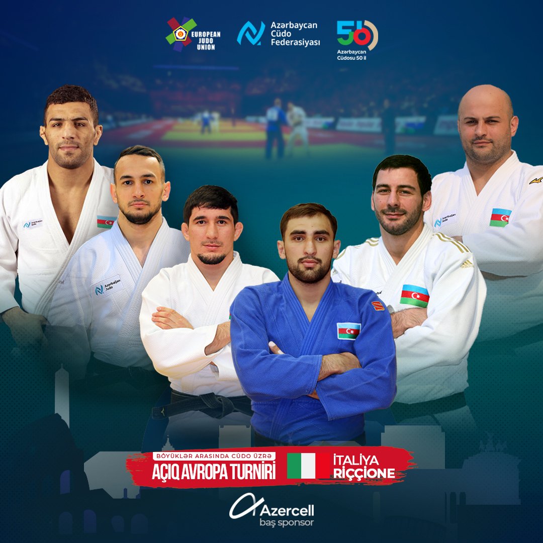 Cüdoçularımız Açıq Avropa turnirini 6 medalla başa vurdu