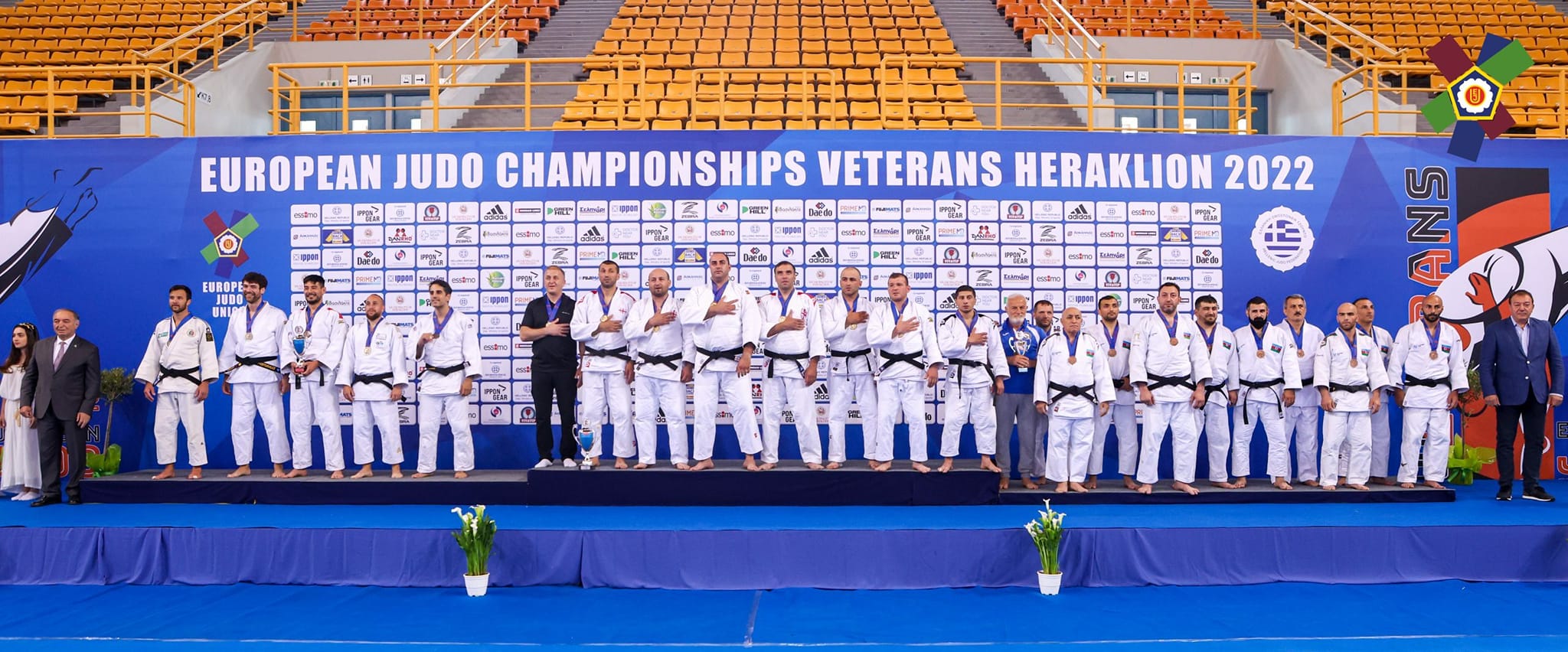 Veteranlarımız Avropa çempionatının kişilərin komanda yarışını üçüncü yerdə tamamlayıb