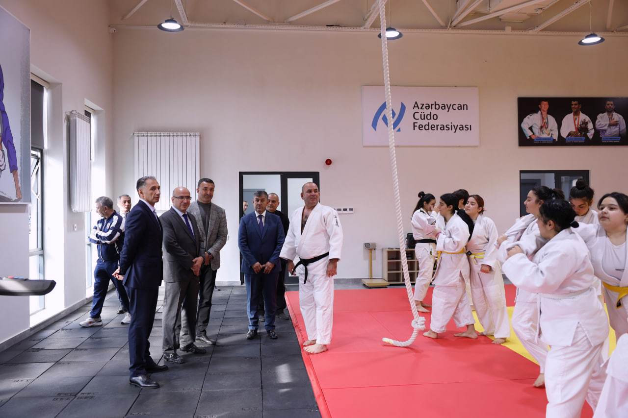 Rashad Nabiyev Inspects Newly Opened Judo Hall in Imishli