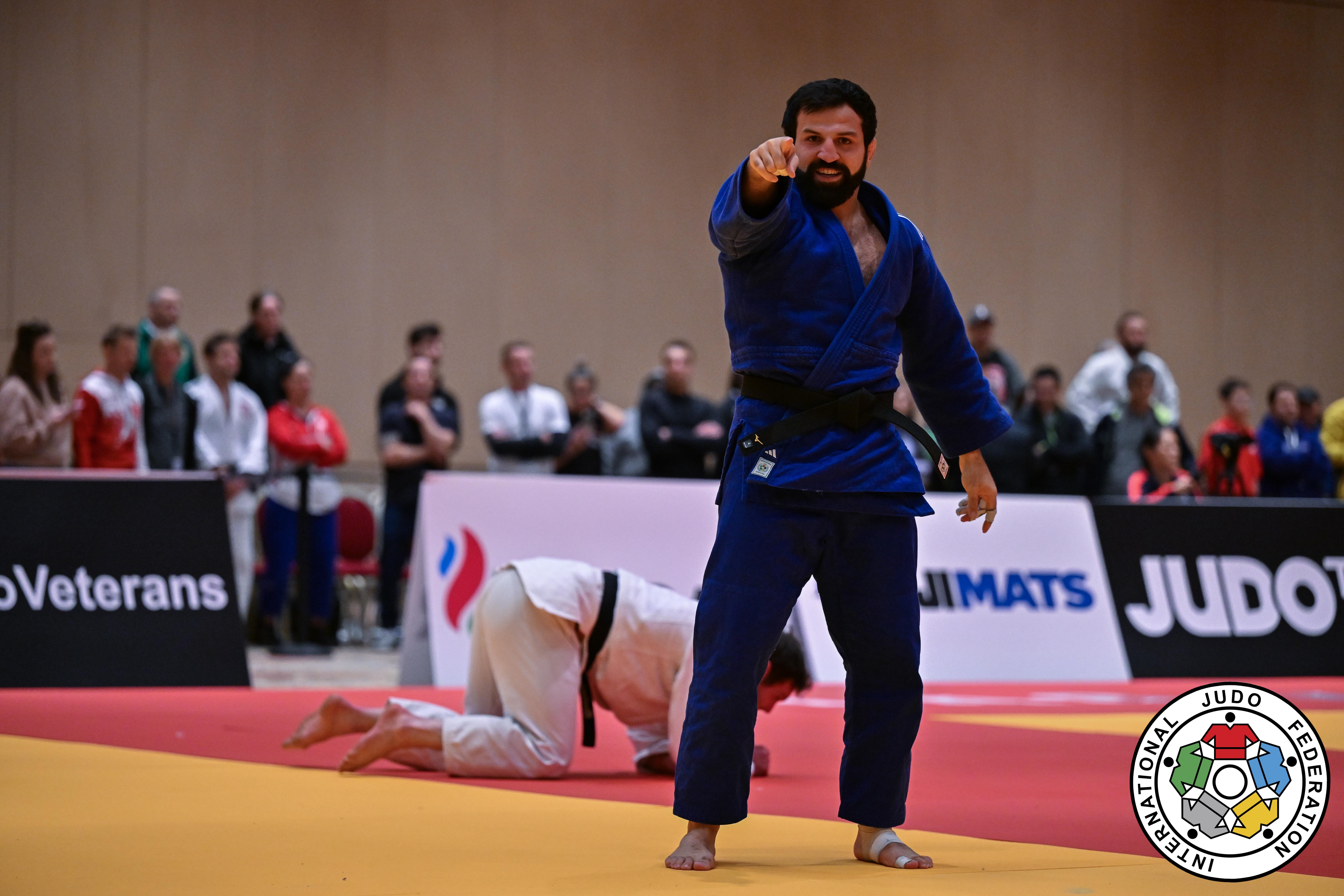 Veteranlar arasında dünya çempionatının ikinci günündə Azərbaycan cüdoçuları 1 qızıl və 1 bürünc medal qazandı