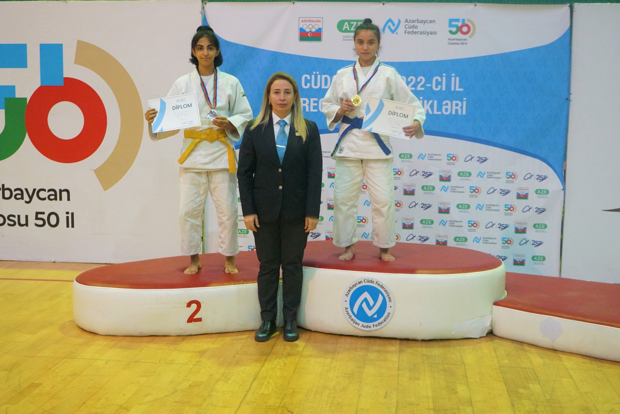 Qazaxda U-18 yeniyetmələr arasında cüdo üzrə region birinciliyi keçirilib