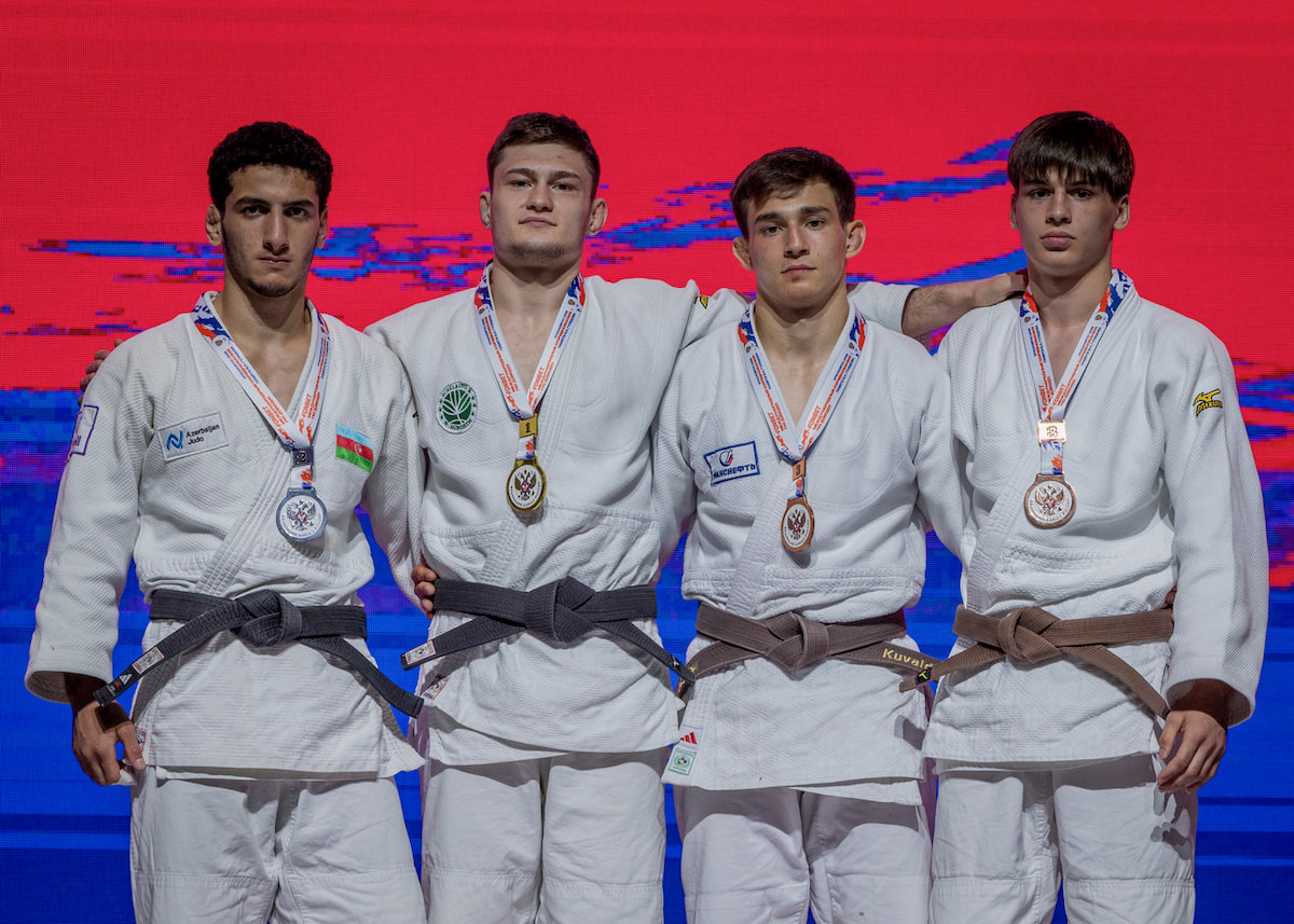 Gənc cüdoçularımız Rusiyada 3 medal qazandı