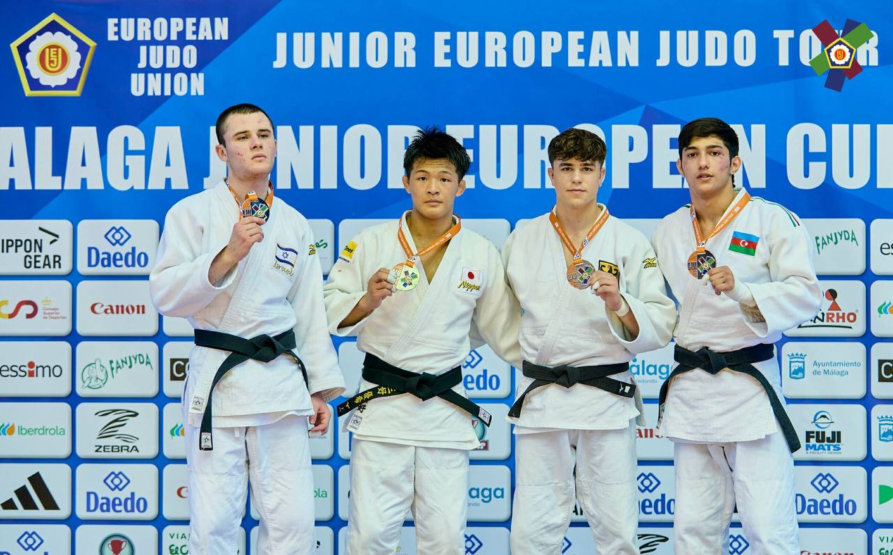 Cüdoçularımız Malaqa Avropa Kubokunda 2 bürünc medal qazandı