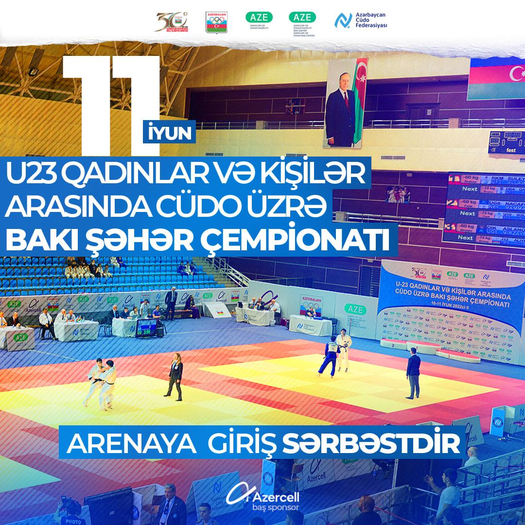 U-23 qadınlar və kişilər arasında Bakı şəhər çempionatının sonuncu yarış gününün görüşləri keçirilir