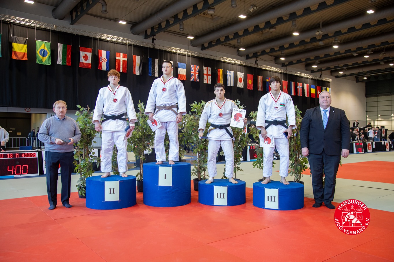 4 qızıl, 3 gümüş və 8 bürünc medal qazanan Azərbaycan millisi Bremendə birinci oldu