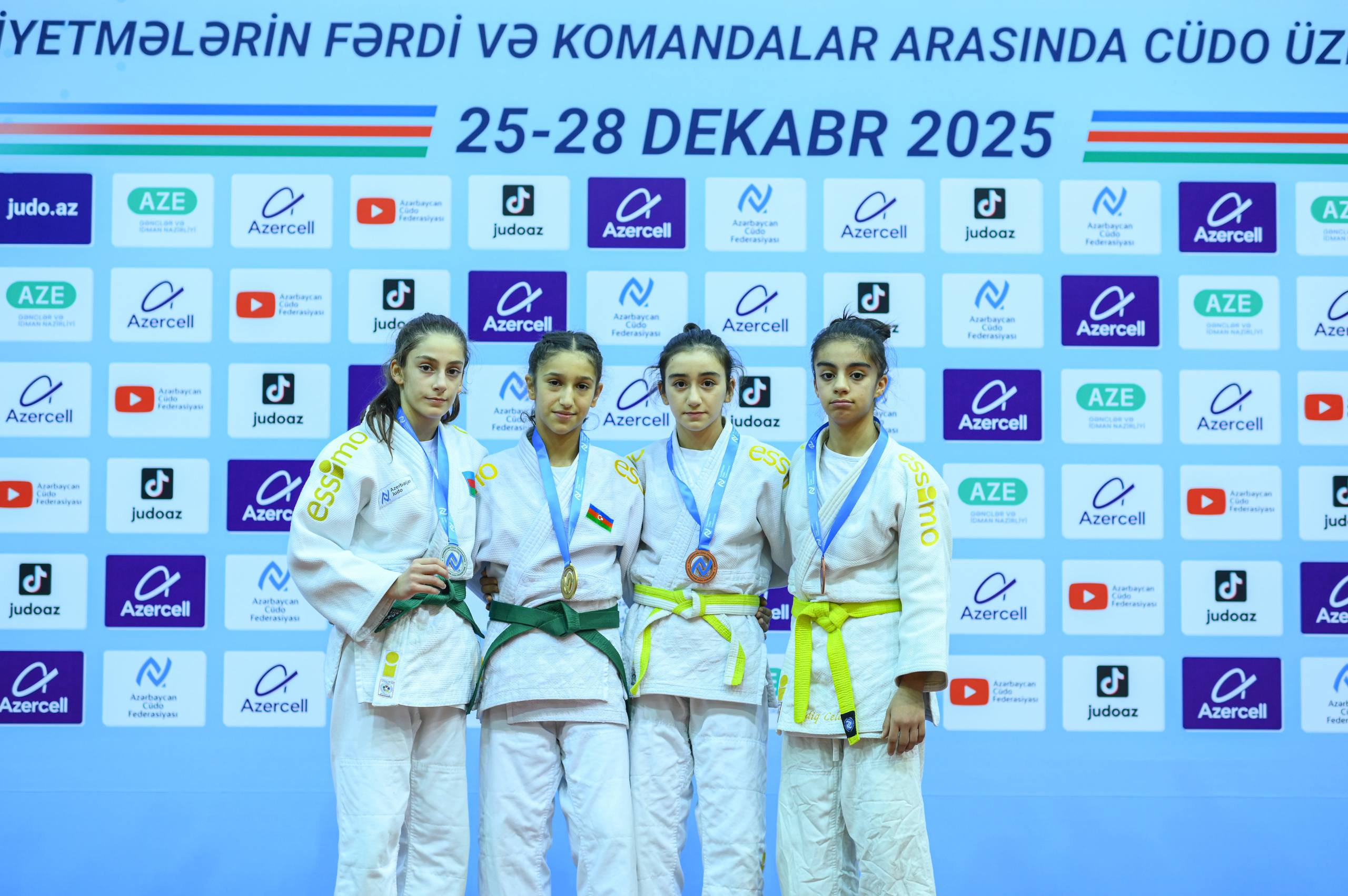 U-14 Azərbaycan birinciliyində fərdi mübarizələr başa çatıb