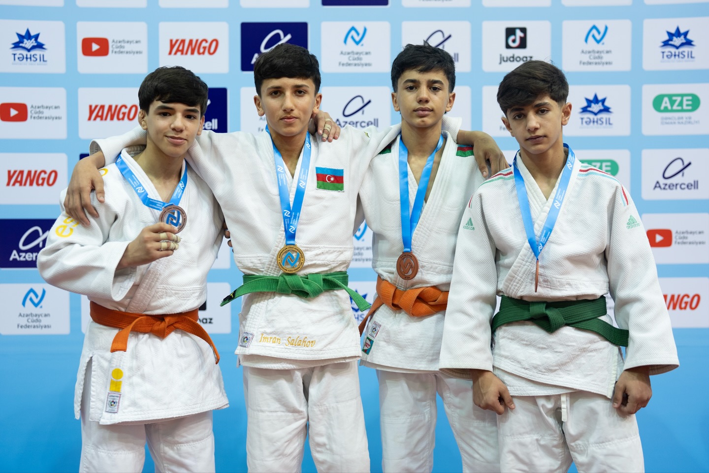 U-14 yeniyetmələr arasında Liqa yarışının IV turu başa çatıb