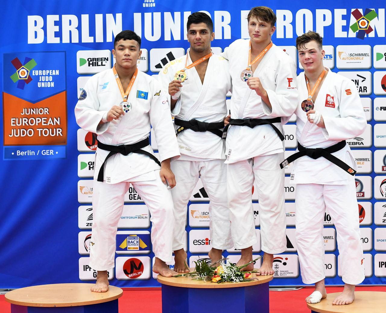 Cüdoçularımız Berlin Avropa Kuboku turnirinin ikinci günündə 4 medal qazandı