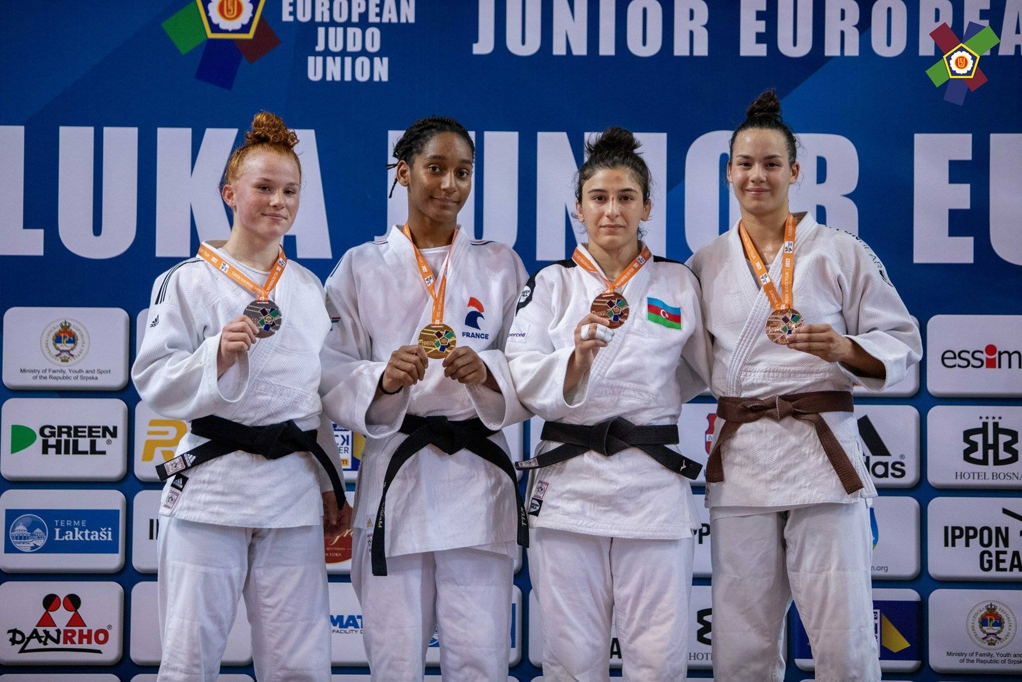 Cüdoçularımız Avropa kubokunda 1 gümüş, 1 bürünc medal qazandı