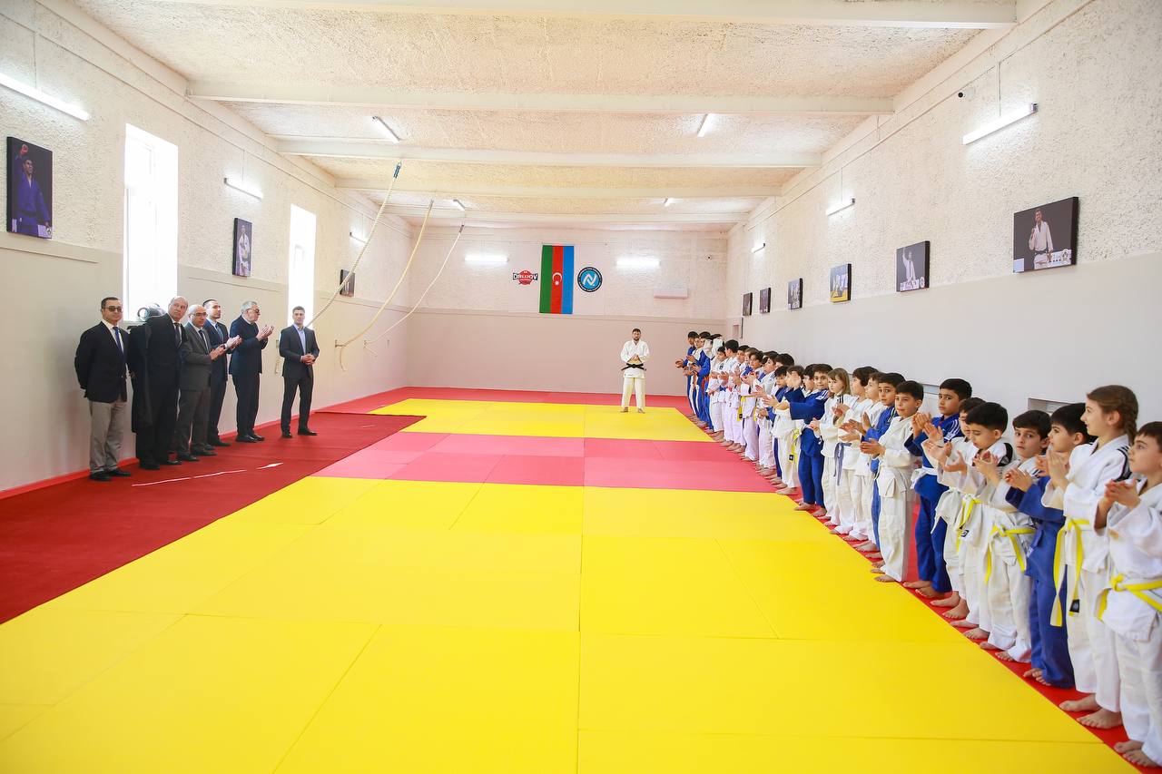 “Orujov Academy”nin ikinci cüdo zalı fəaliyyətə başlayıb