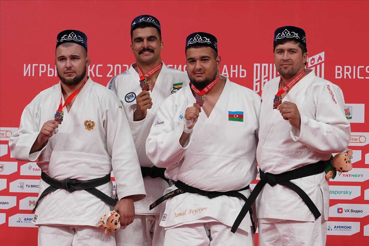 "BRICS Sports Games Kazan 2024" cüdo yarışlarında idmançılarımız 5 bürünc medal qazandı