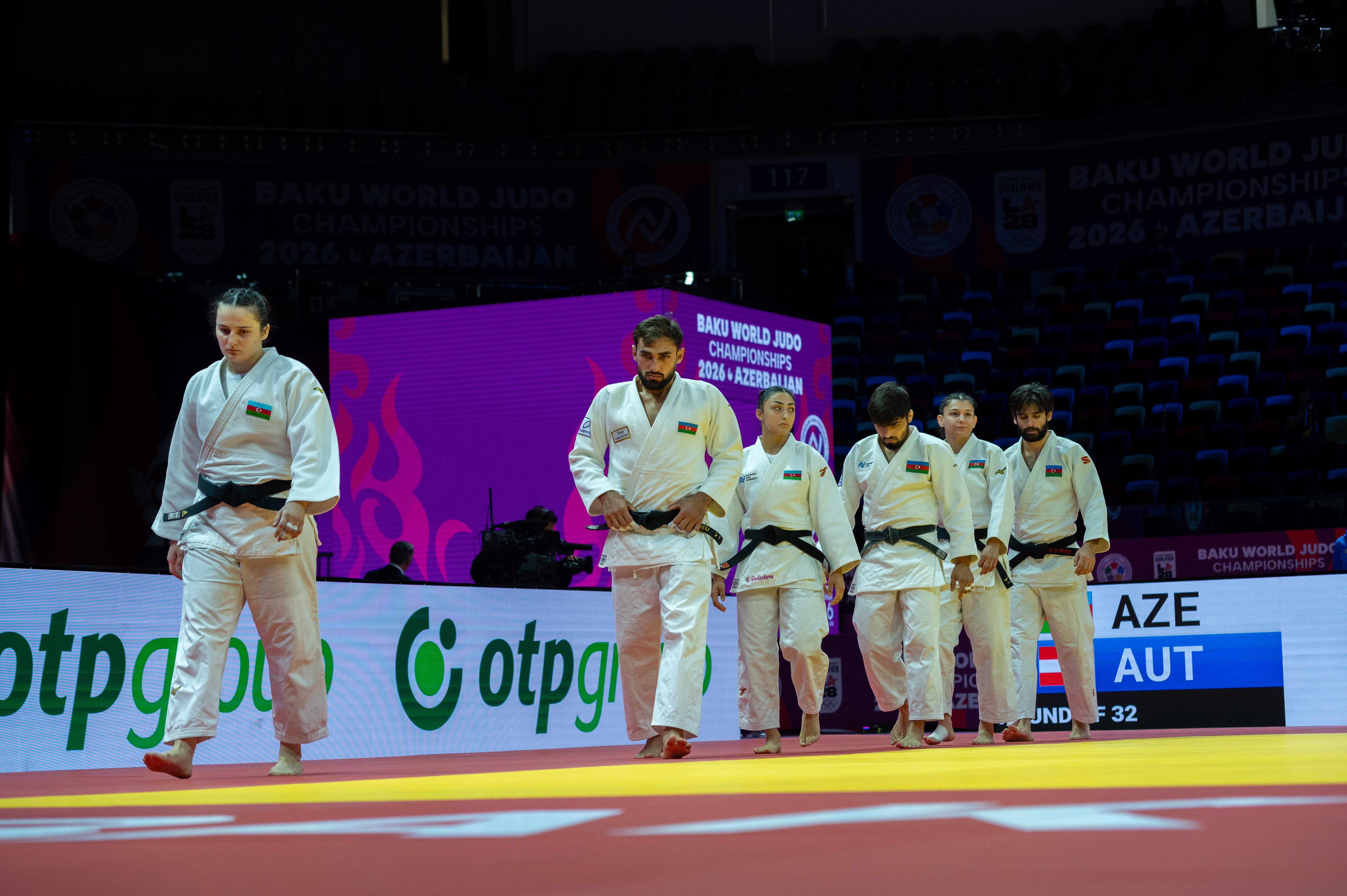 Azerbaijan Competes in Mixed Team Event at World Judo Championships