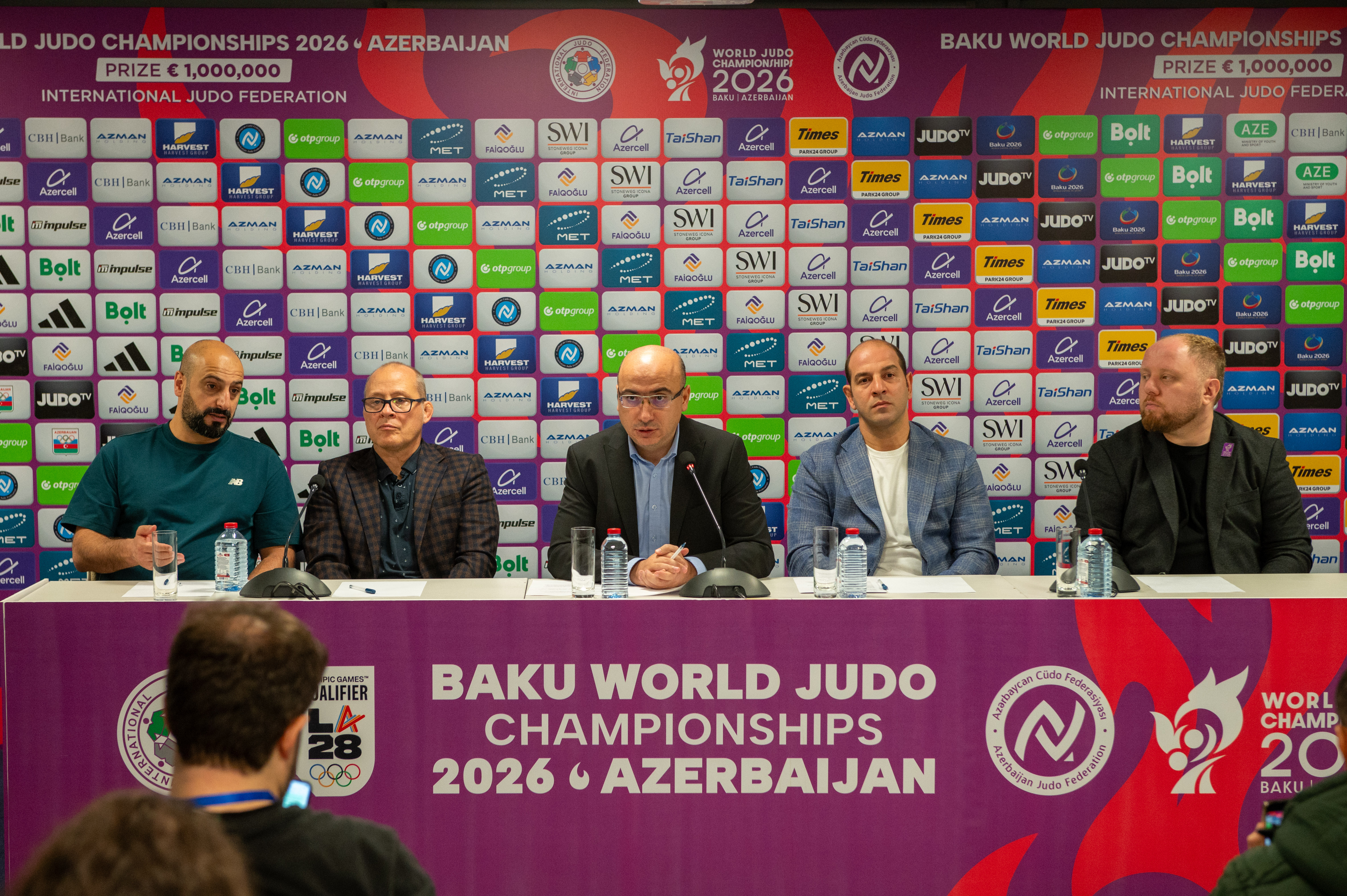 Cüdo üzrə dünya çempionatının yekunlarına həsr olunmuş mətbuat konfransı keçirilib