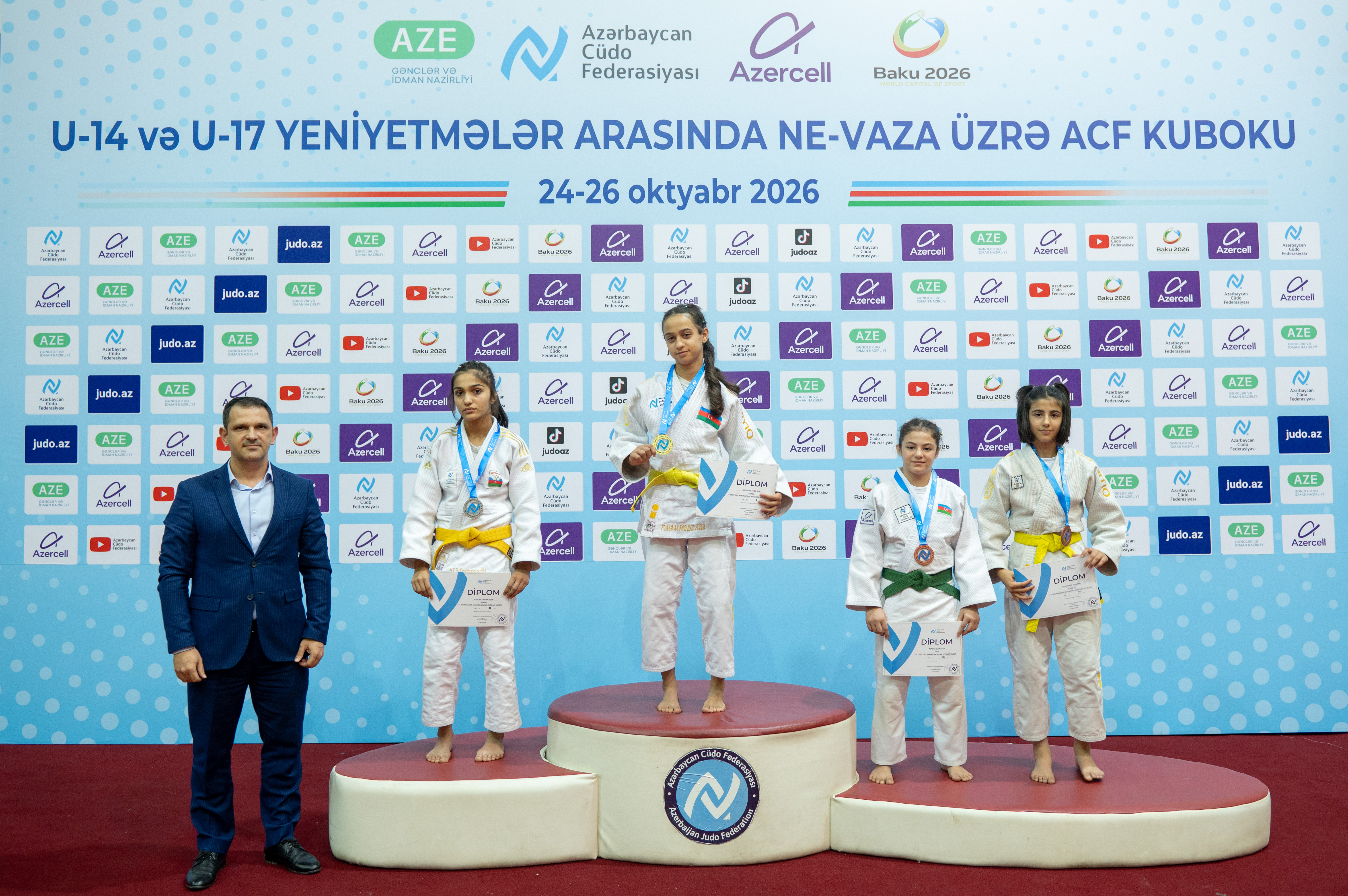 U-14 yeniyetmələr arasında ne-vaza üzrə ACF Kuboku keçirilib