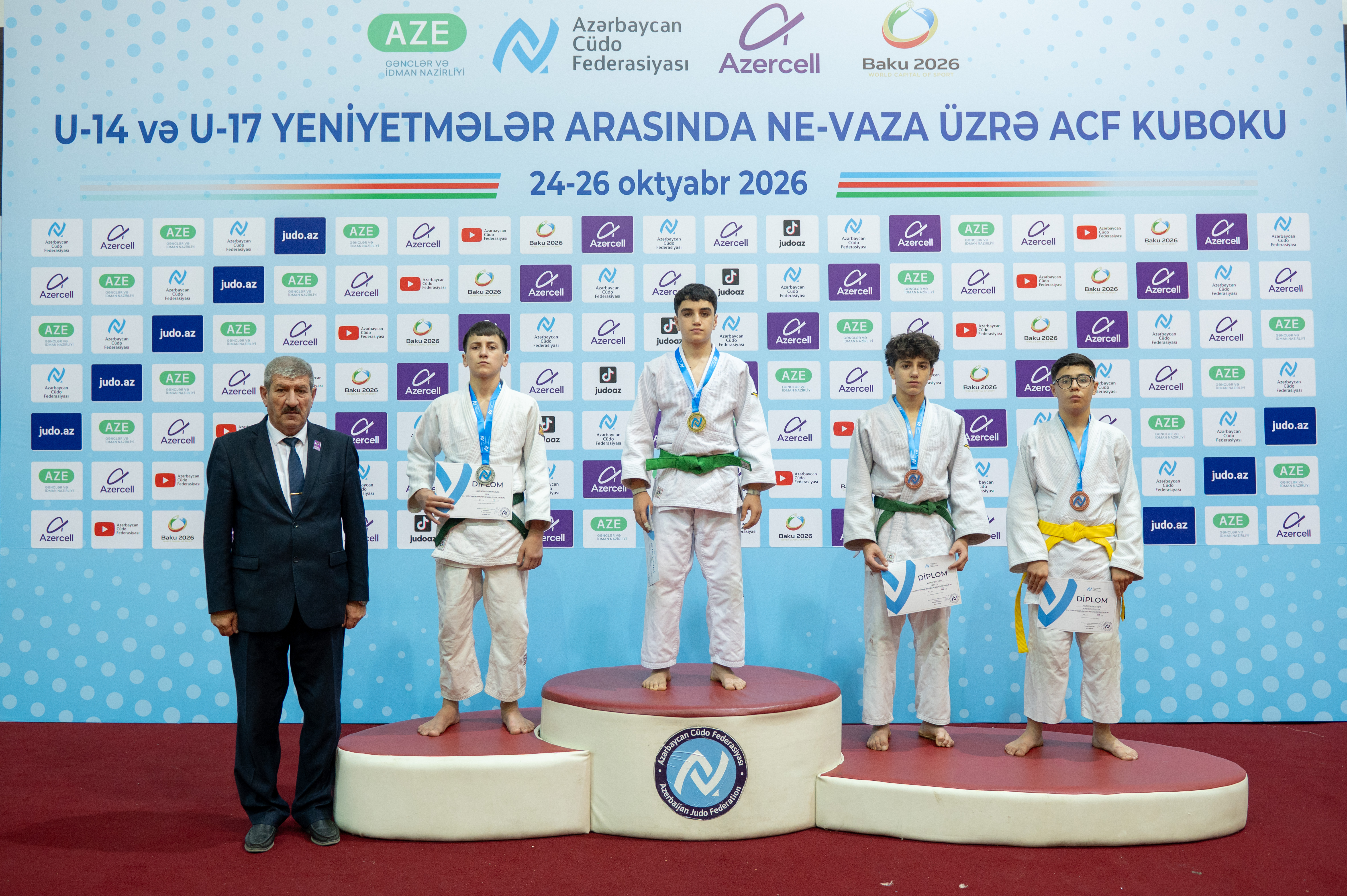 U-14 yeniyetmələr arasında ne-vaza üzrə ACF Kuboku keçirilib