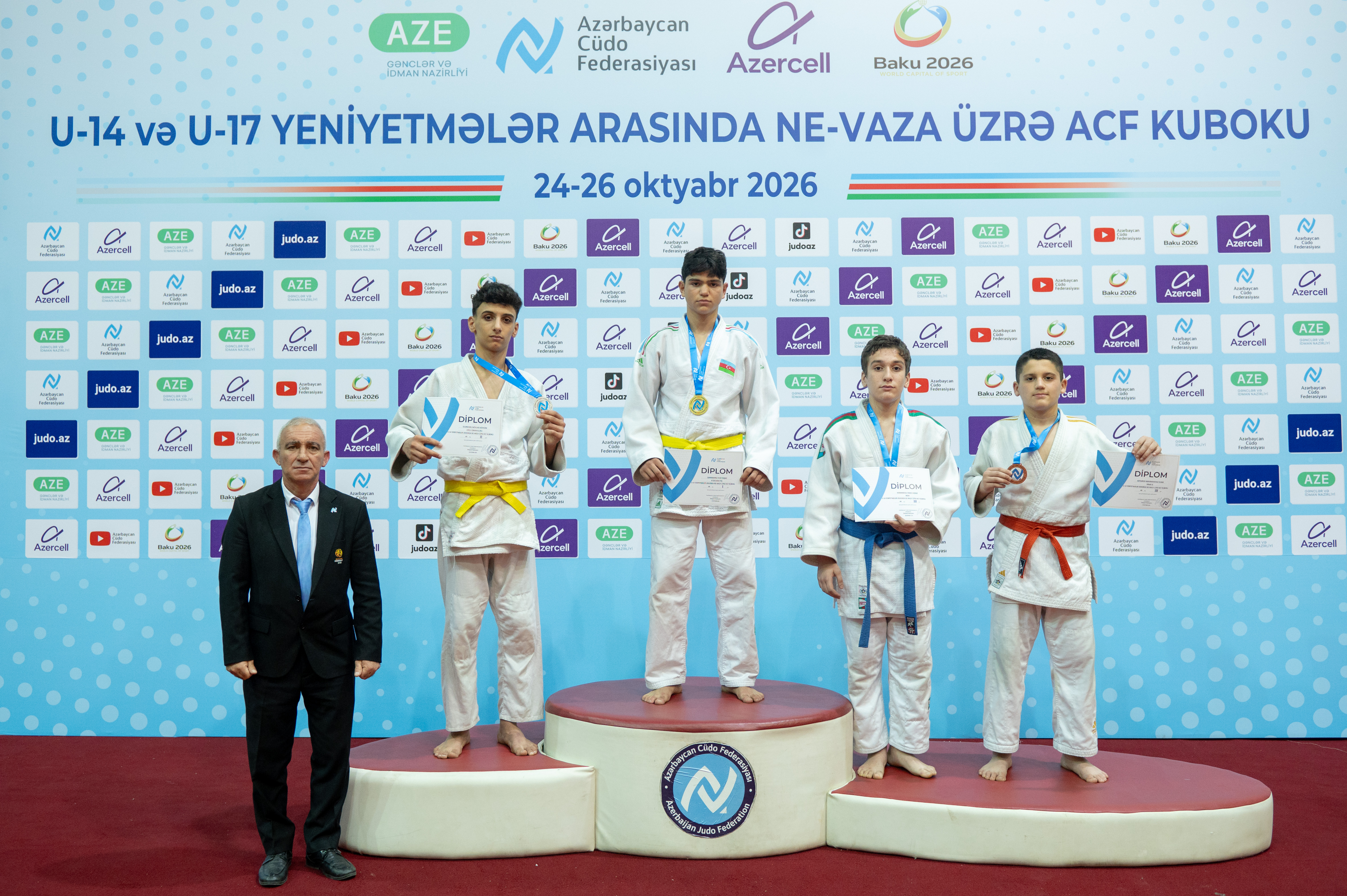 U-14 yeniyetmələr arasında ne-vaza üzrə ACF Kuboku keçirilib