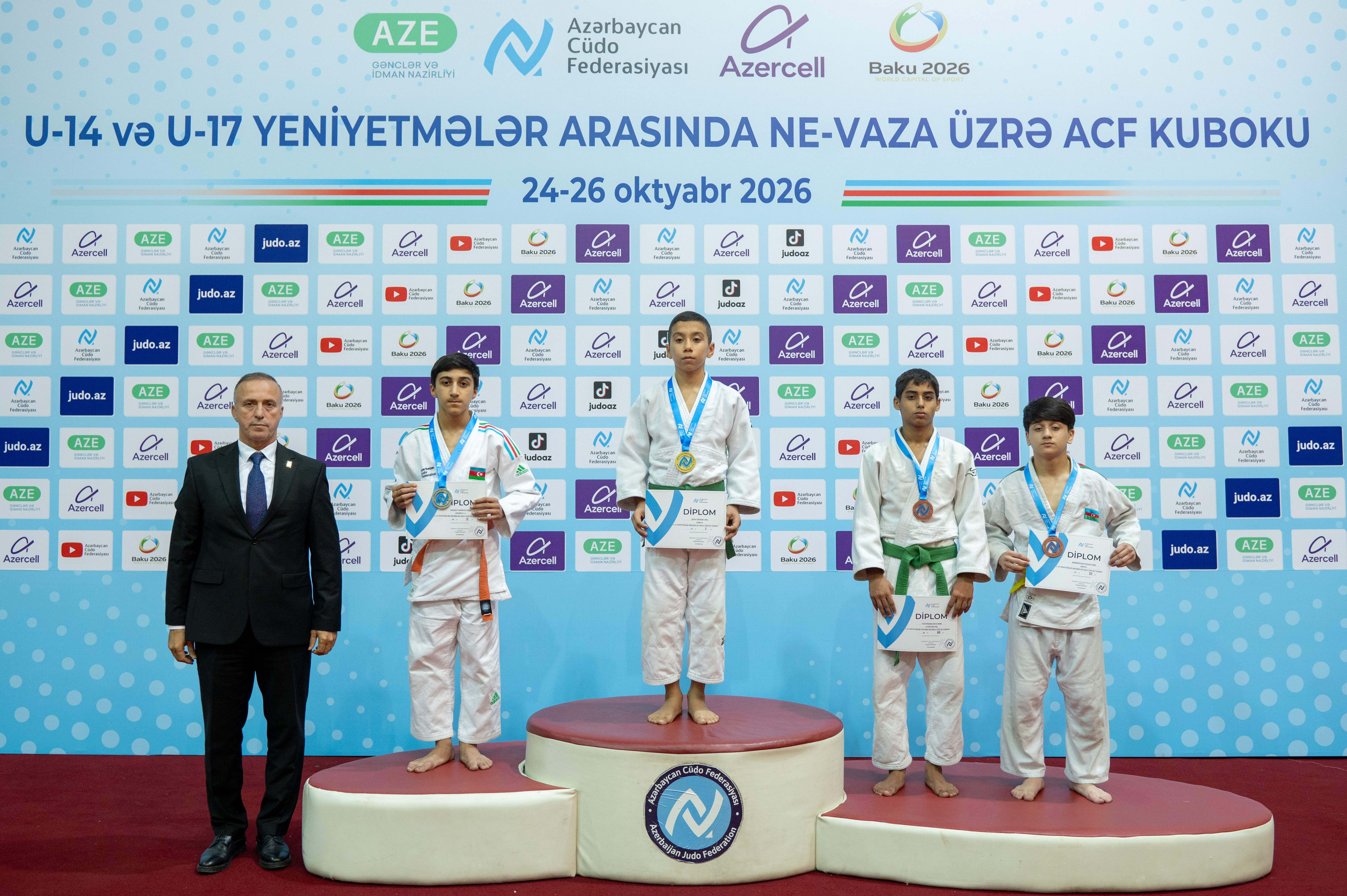 U-14 yeniyetmələr arasında ne-vaza üzrə ACF Kuboku keçirilib