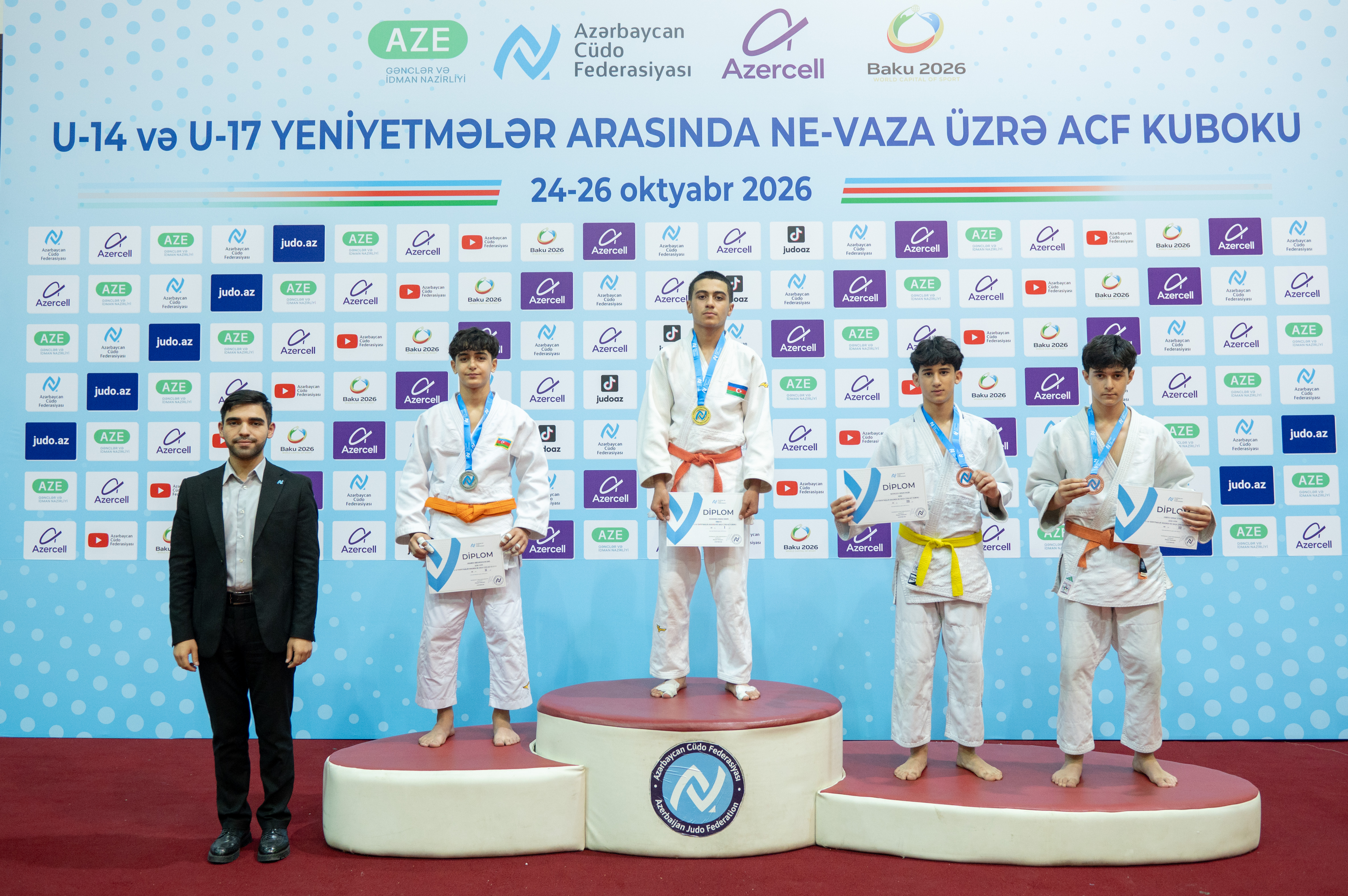 U-14 yeniyetmələr arasında ne-vaza üzrə ACF Kuboku keçirilib