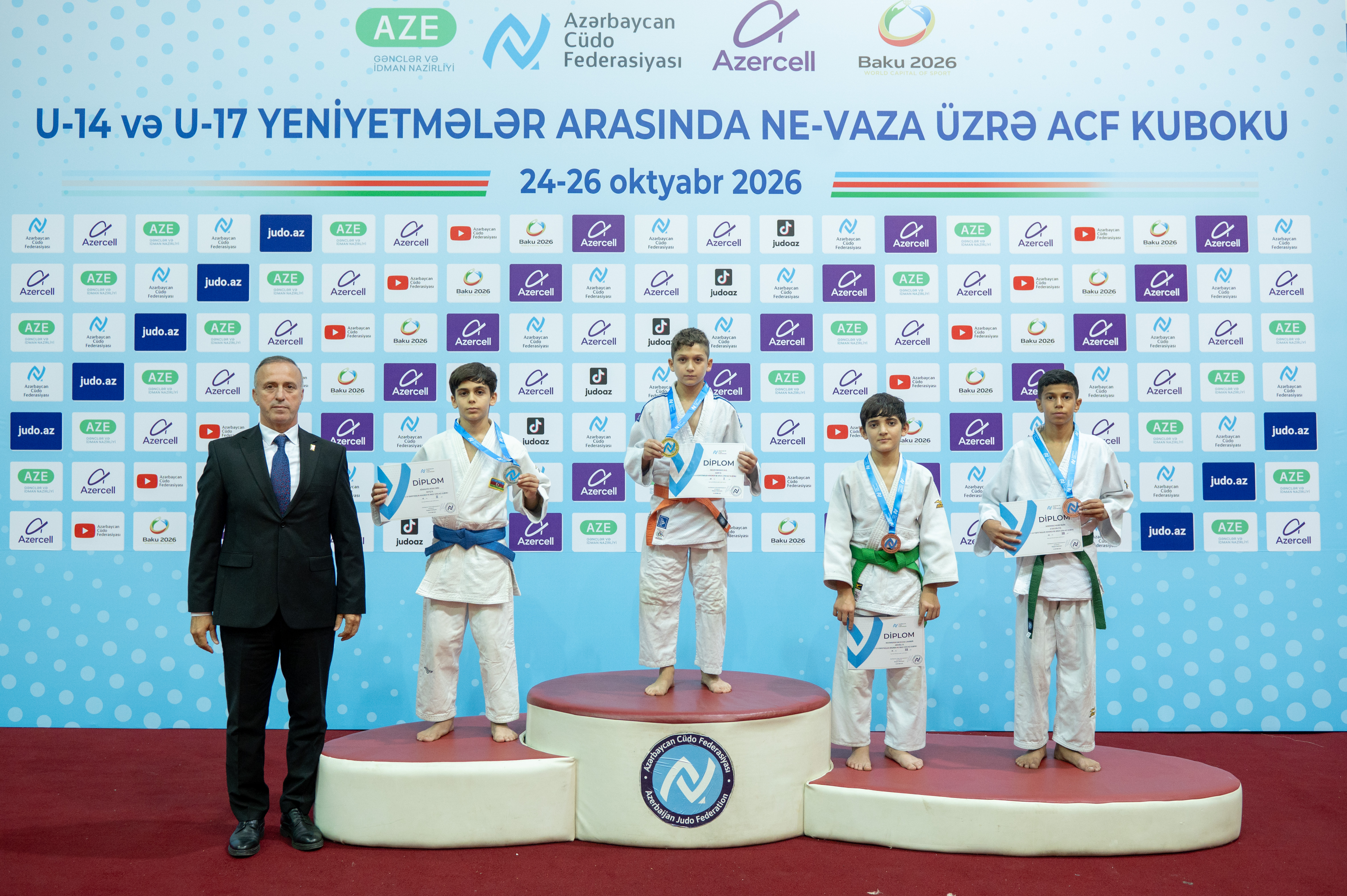 U-14 yeniyetmələr arasında ne-vaza üzrə ACF Kuboku keçirilib