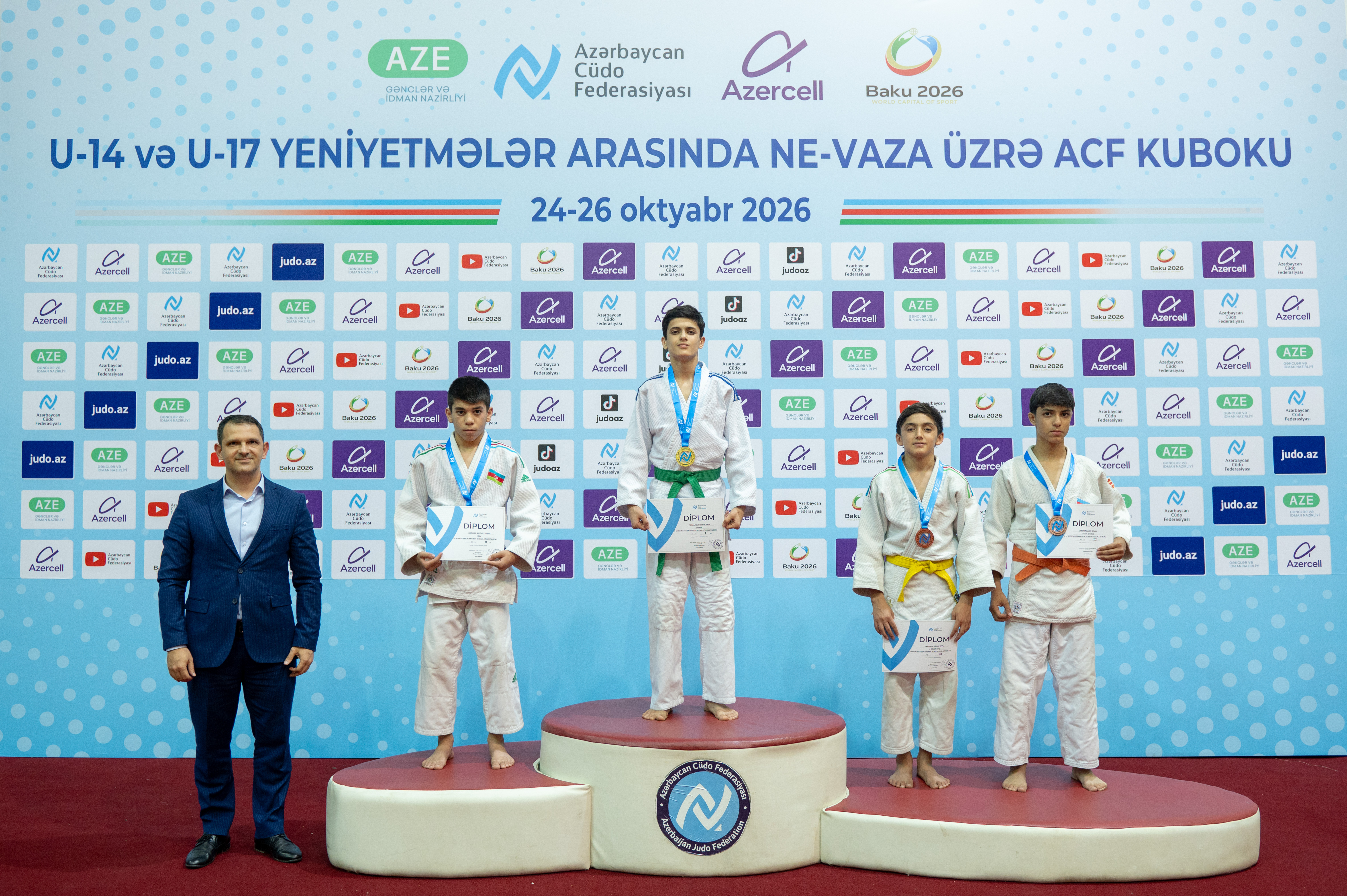 U-14 yeniyetmələr arasında ne-vaza üzrə ACF Kuboku keçirilib